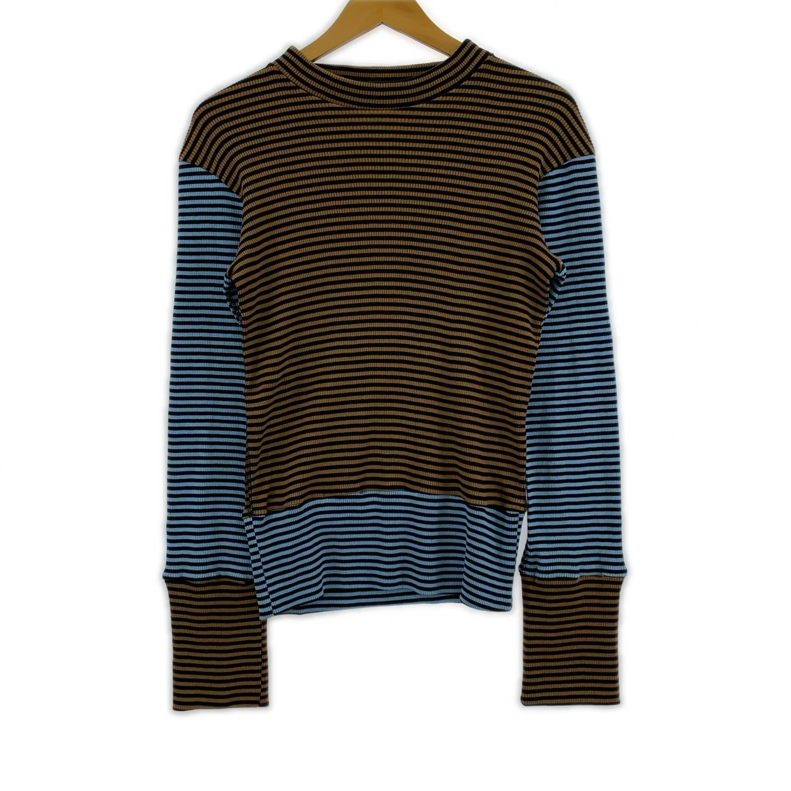 ニット SUNSEA 24SS BORDER STRIPE LONG T SUNSEA2804 (2) 2