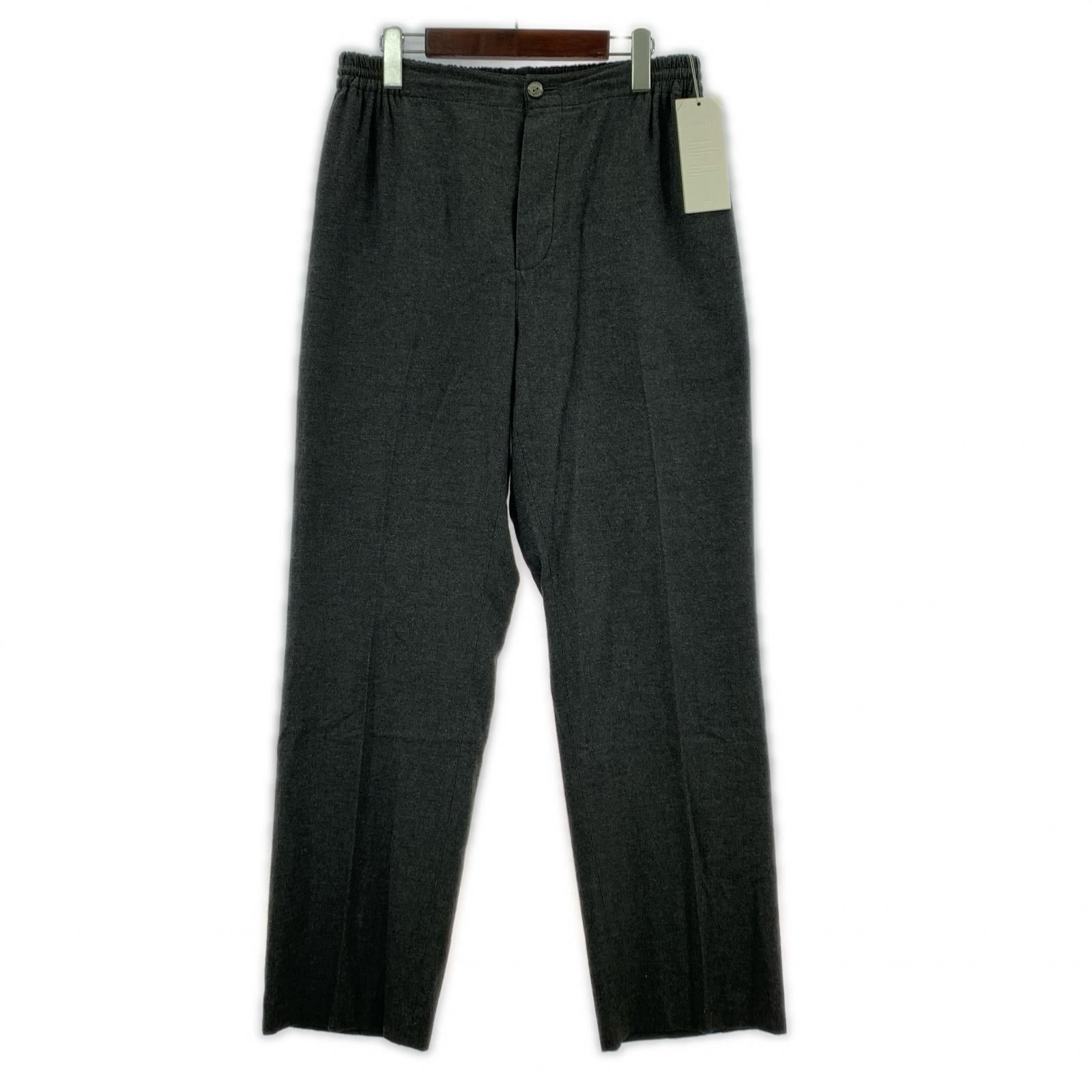 パンツ UNUSED Flannel pants UW1182-C003S3 チャコール (3) タグ付き 3 グレー