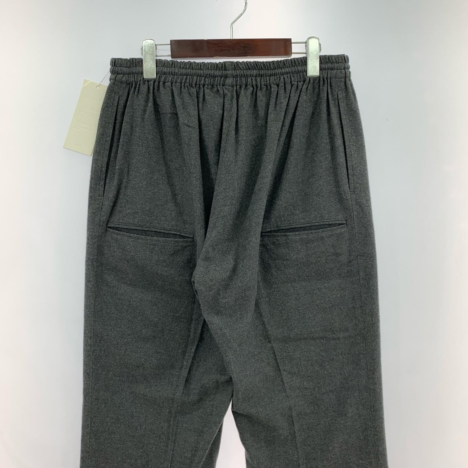パンツ UNUSED Flannel pants UW1182-C003S3 チャコール (3) タグ付き 3 グレー