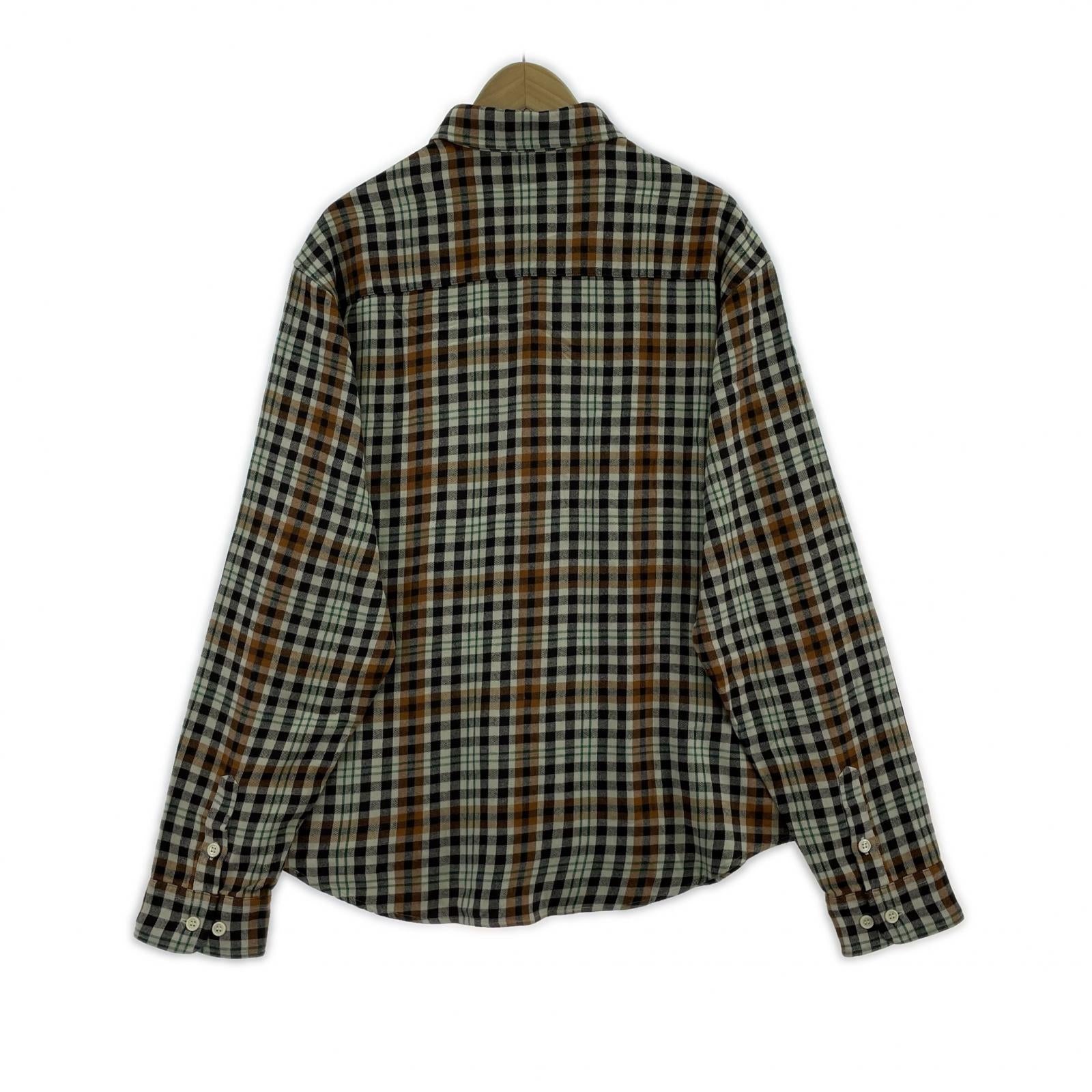 長袖シャツ Rayon check shirt 3 001 3
