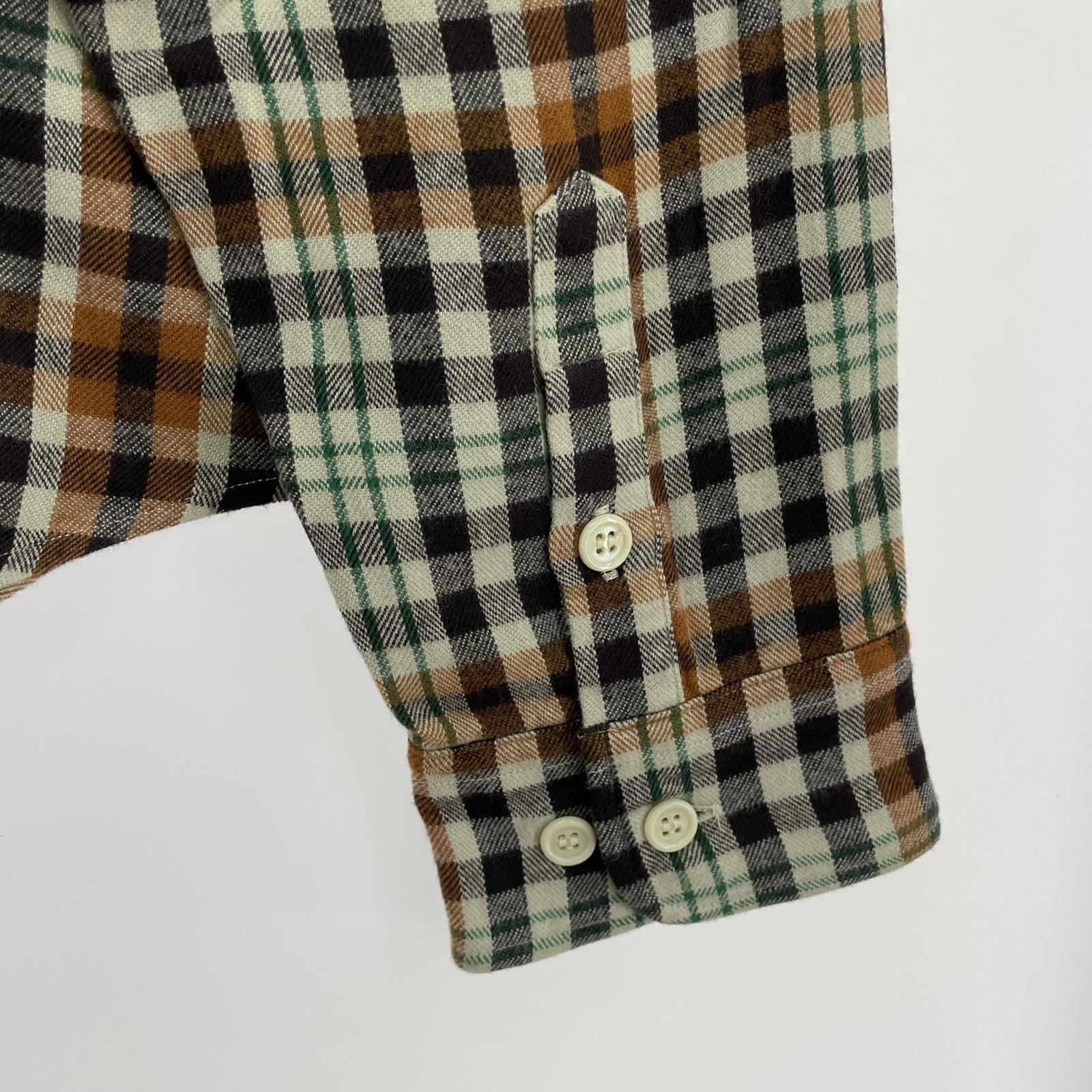 長袖シャツ Rayon check shirt 3 001 3