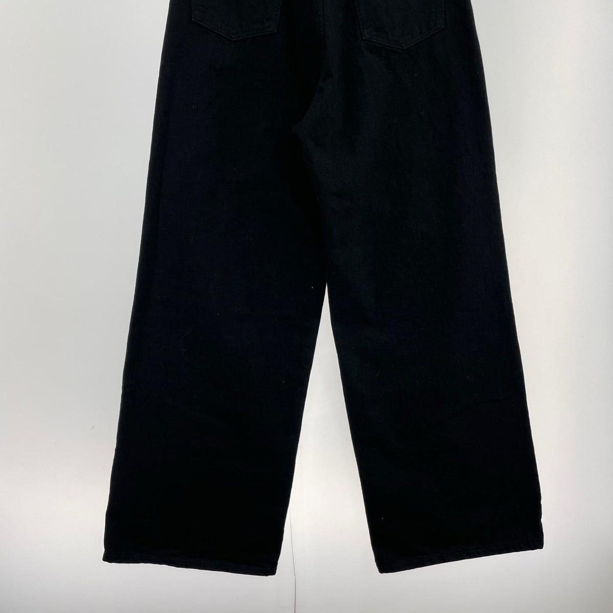 パンツ 13oz wide denim pants (2) 2 ブラック