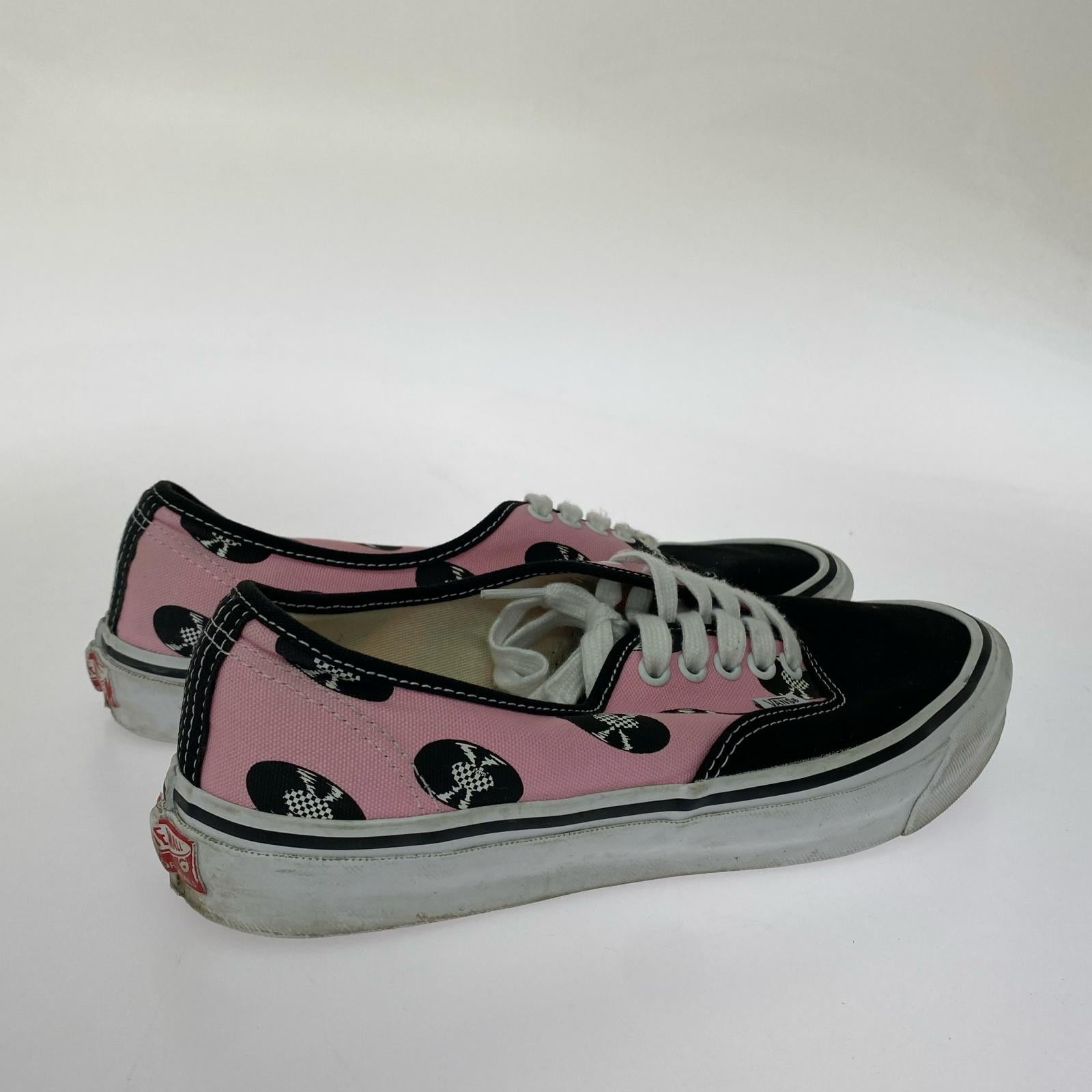 スニーカー × VANS Authentic ピンク黒 (28.0cm) 28cm (US10 UK9 1/2 EU46) ピンク