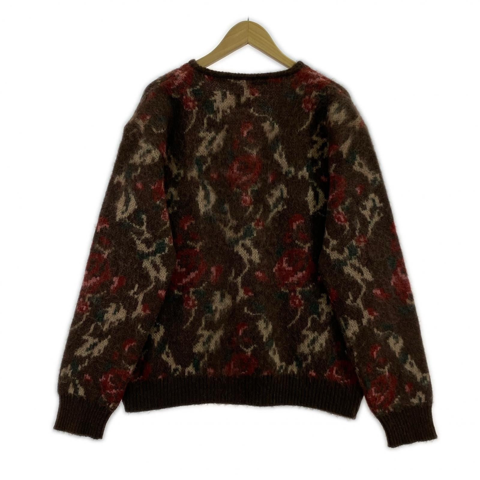 カーディガン Mohair Cardigan 茶 (M) M ブラウン
