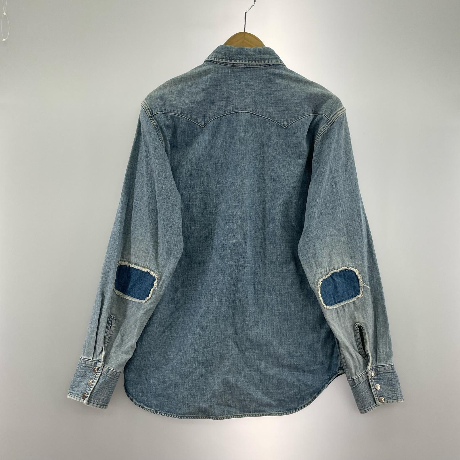 長袖シャツ LEVI'S VINTAGE CLOTHING 加工 デニムシャツ（M） M
