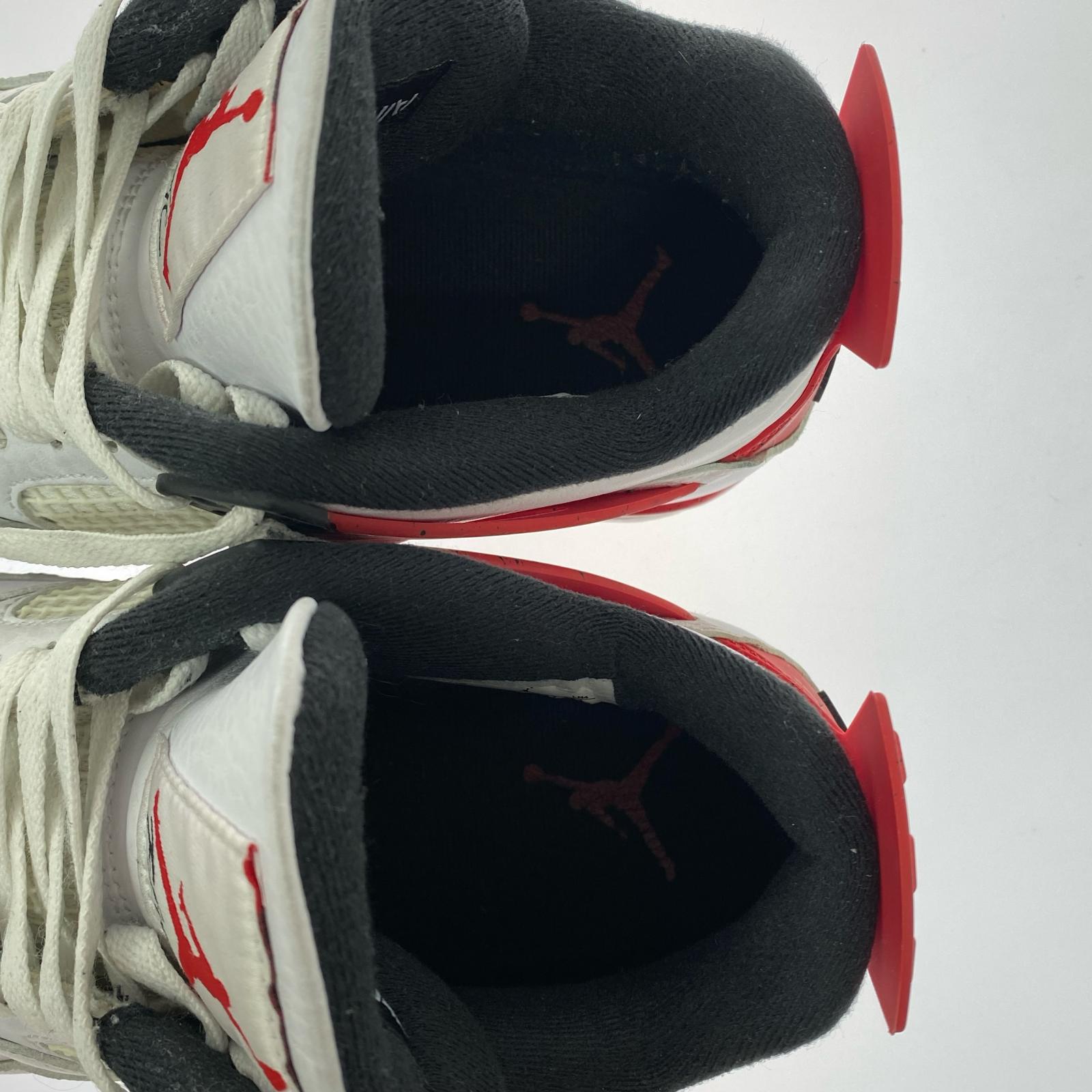 スニーカー Air Jordan 4 Retro Red Cement (27cn) 27cm (US9 UK8 1/2 EU44) ホワイト