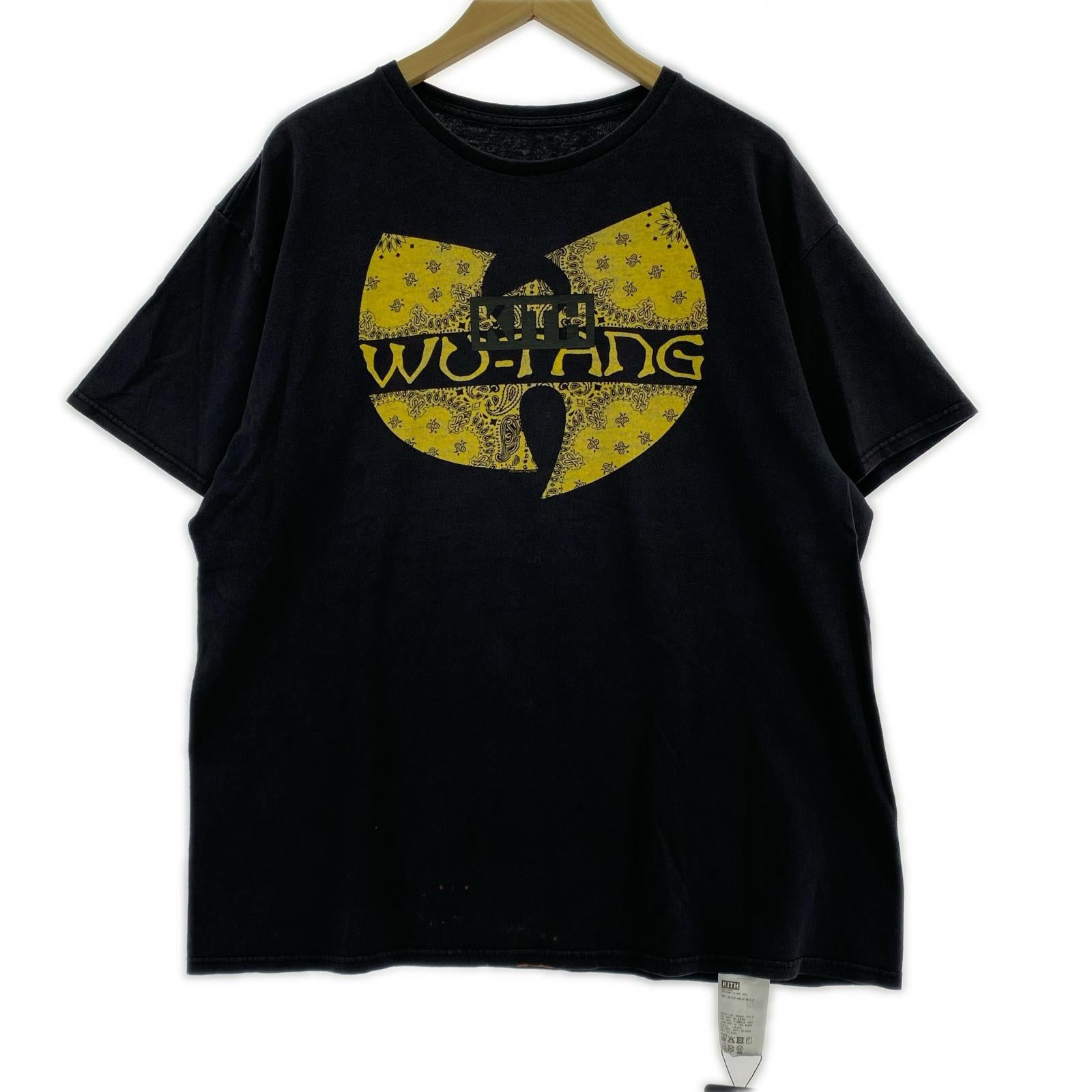 半袖Ｔシャツ KITH VINTAGE WU-TANG CLAN 2025 プリントTee XL 黒 ブラック