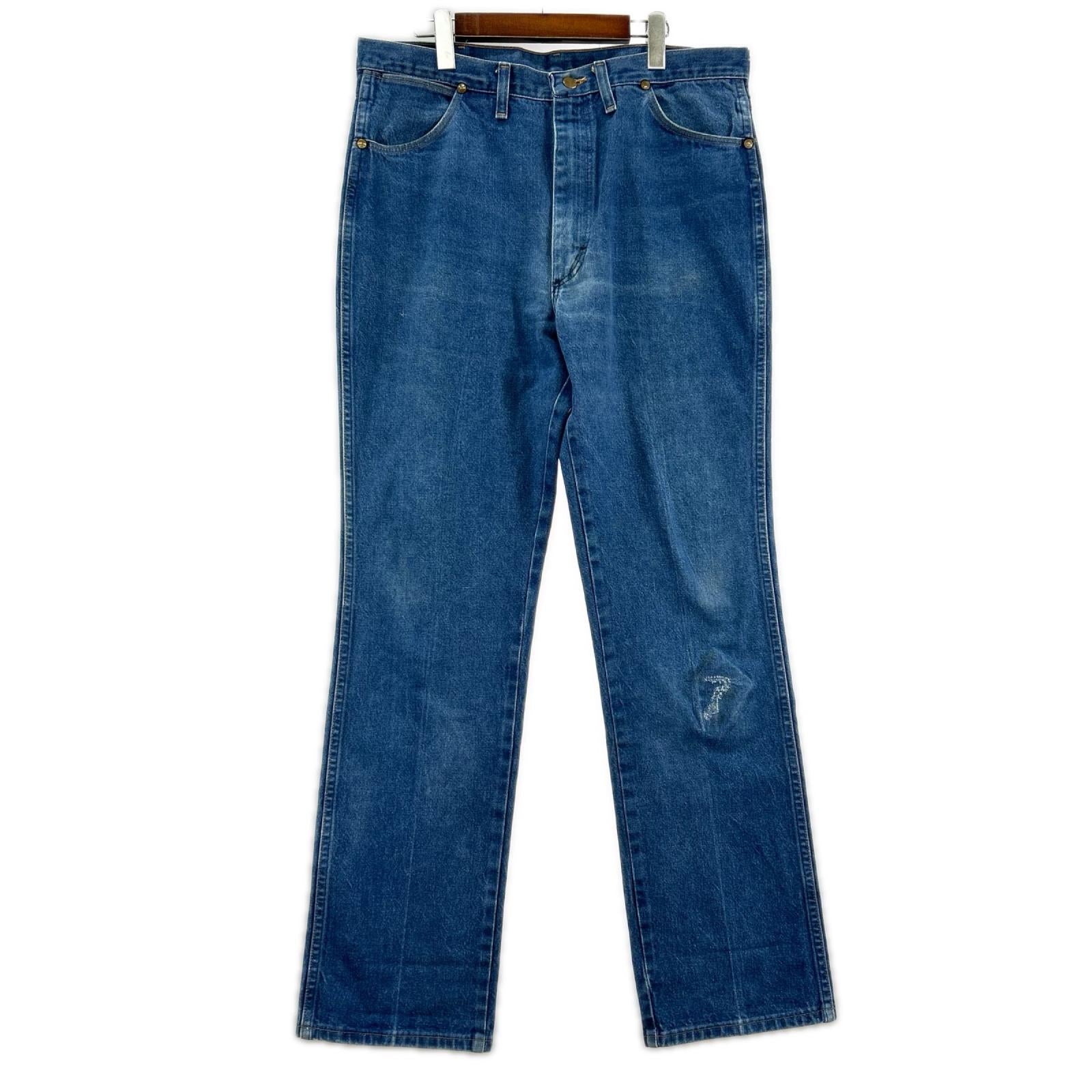 デニムパンツ Wrangler 936DEN (W38×L34) 38 ブルー