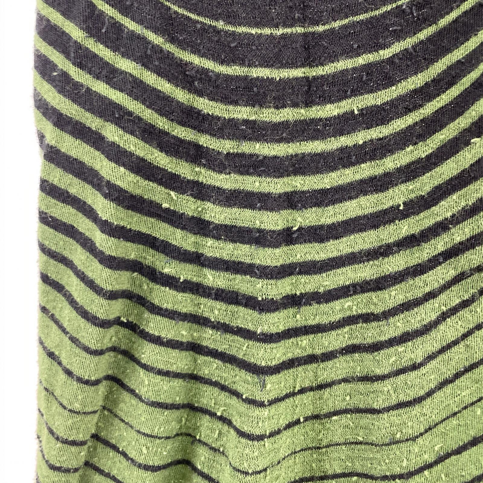 長袖Ｔシャツ 総柄　マーブル　L/Sカットソー　緑 2 グリーン