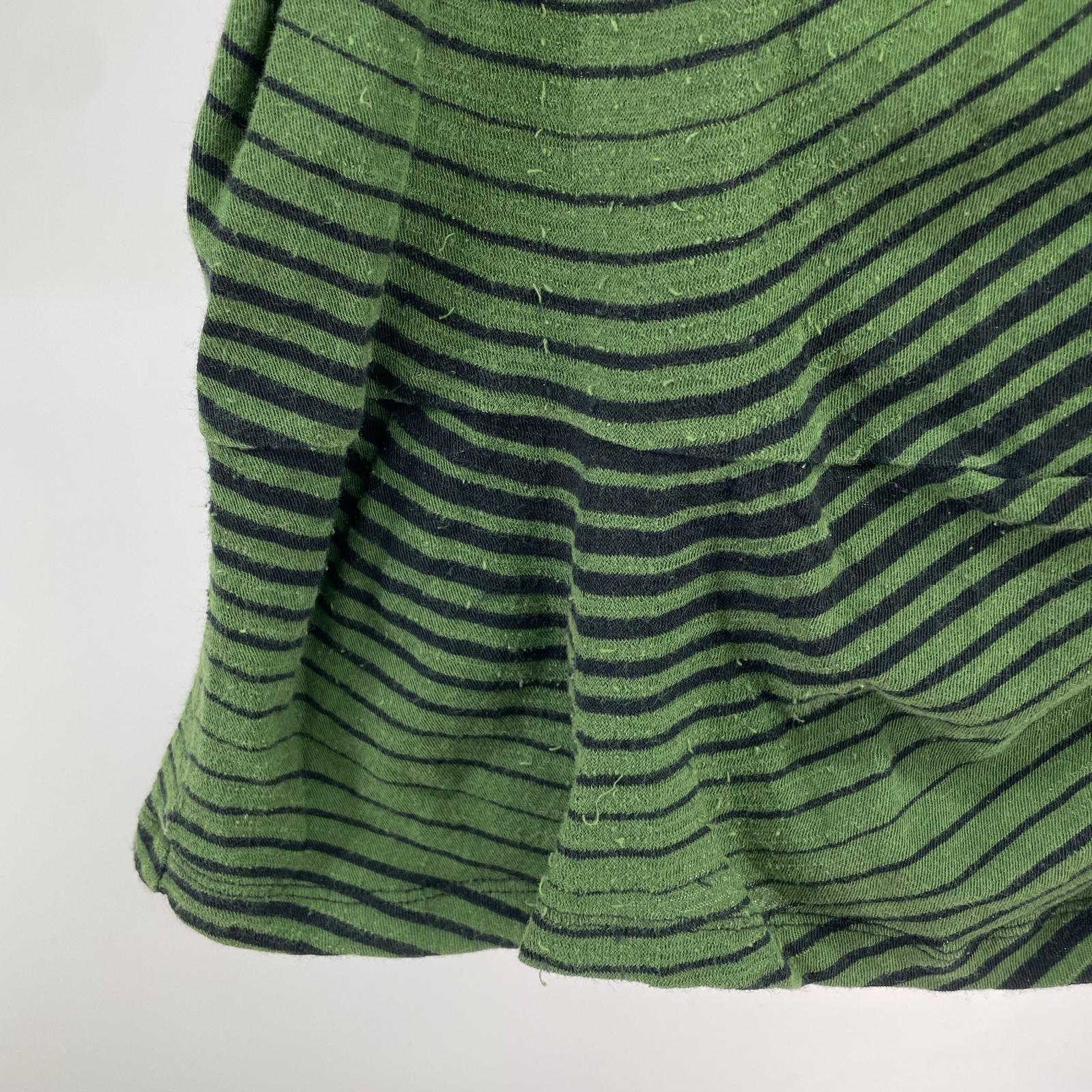長袖Ｔシャツ 総柄　マーブル　L/Sカットソー　緑 2 グリーン