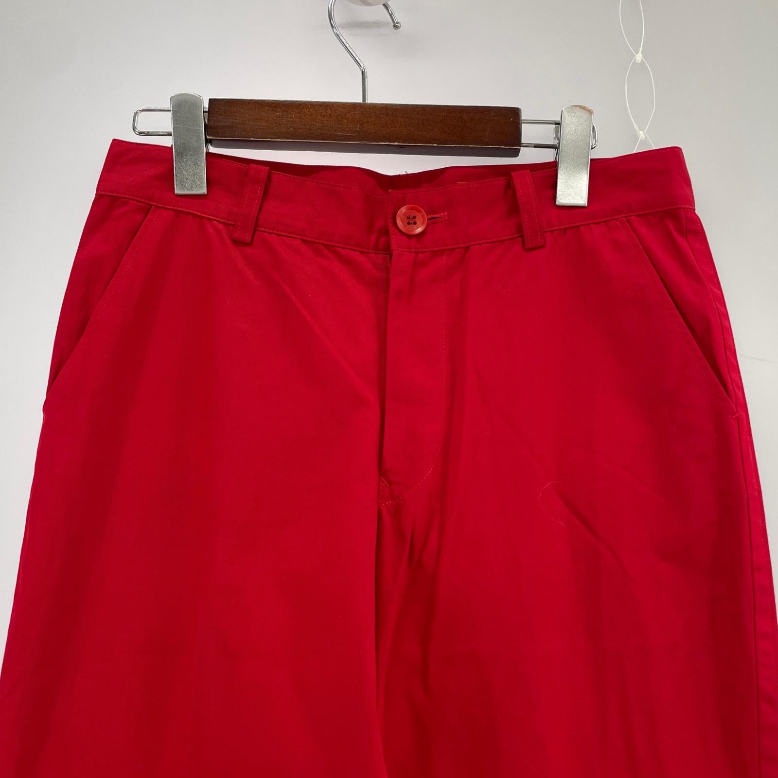 パンツ Red Label コットンパンツ　赤 2 2 レッド