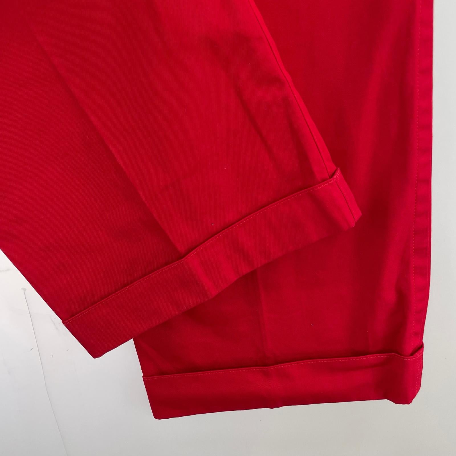 パンツ Red Label コットンパンツ　赤 2 2 レッド