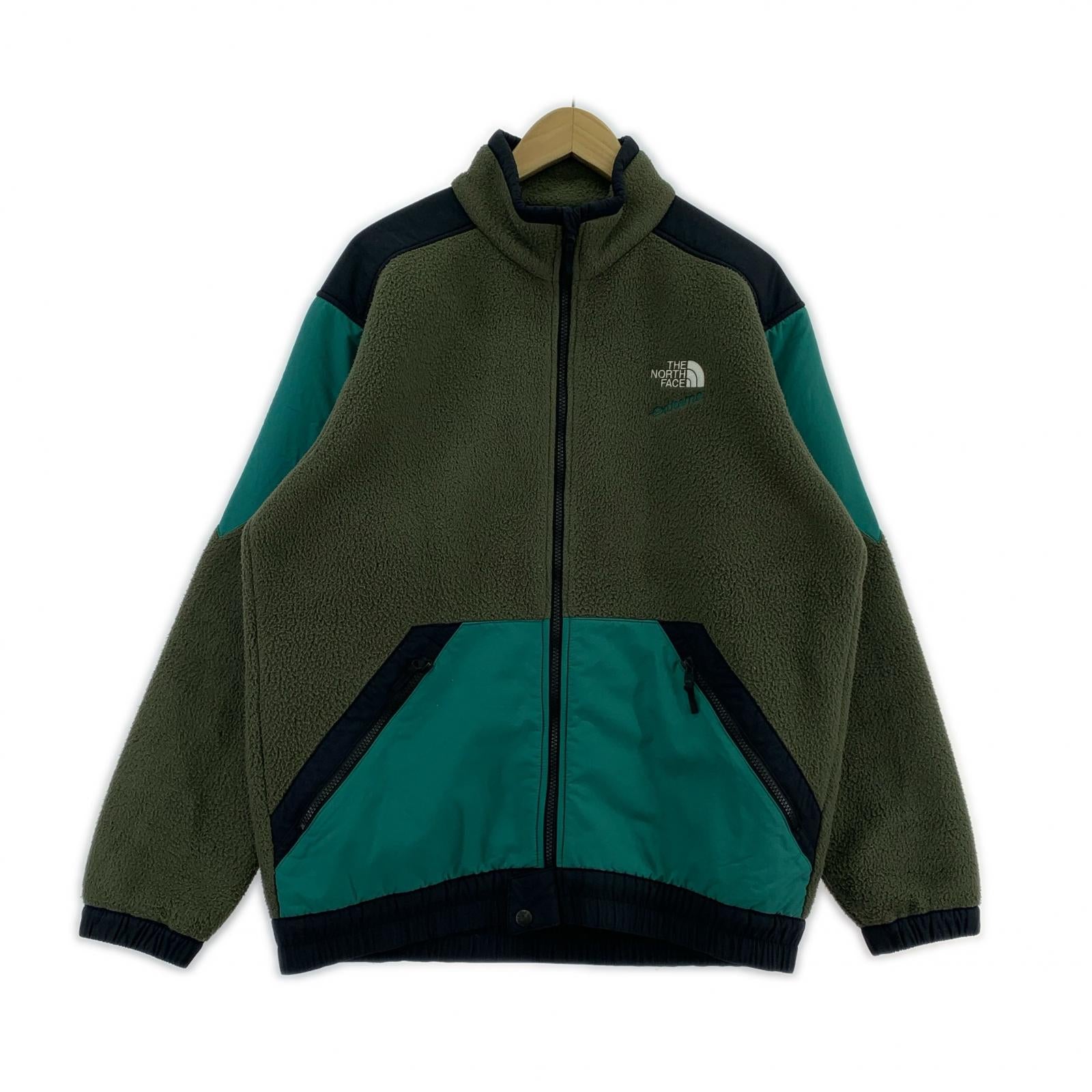 ジャケット THE NORTH FACE EXTREME Fleece Jacket NA62215 緑 (L) L グリーン
