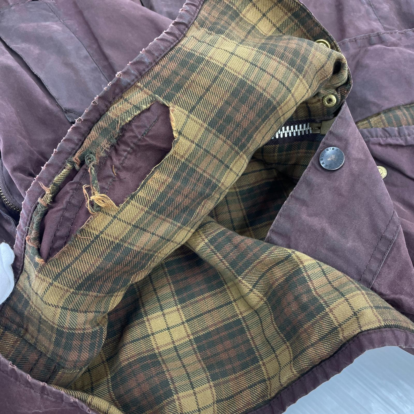 ジャケット Barbour ビューフォートジャケット ３ワラント 赤茶