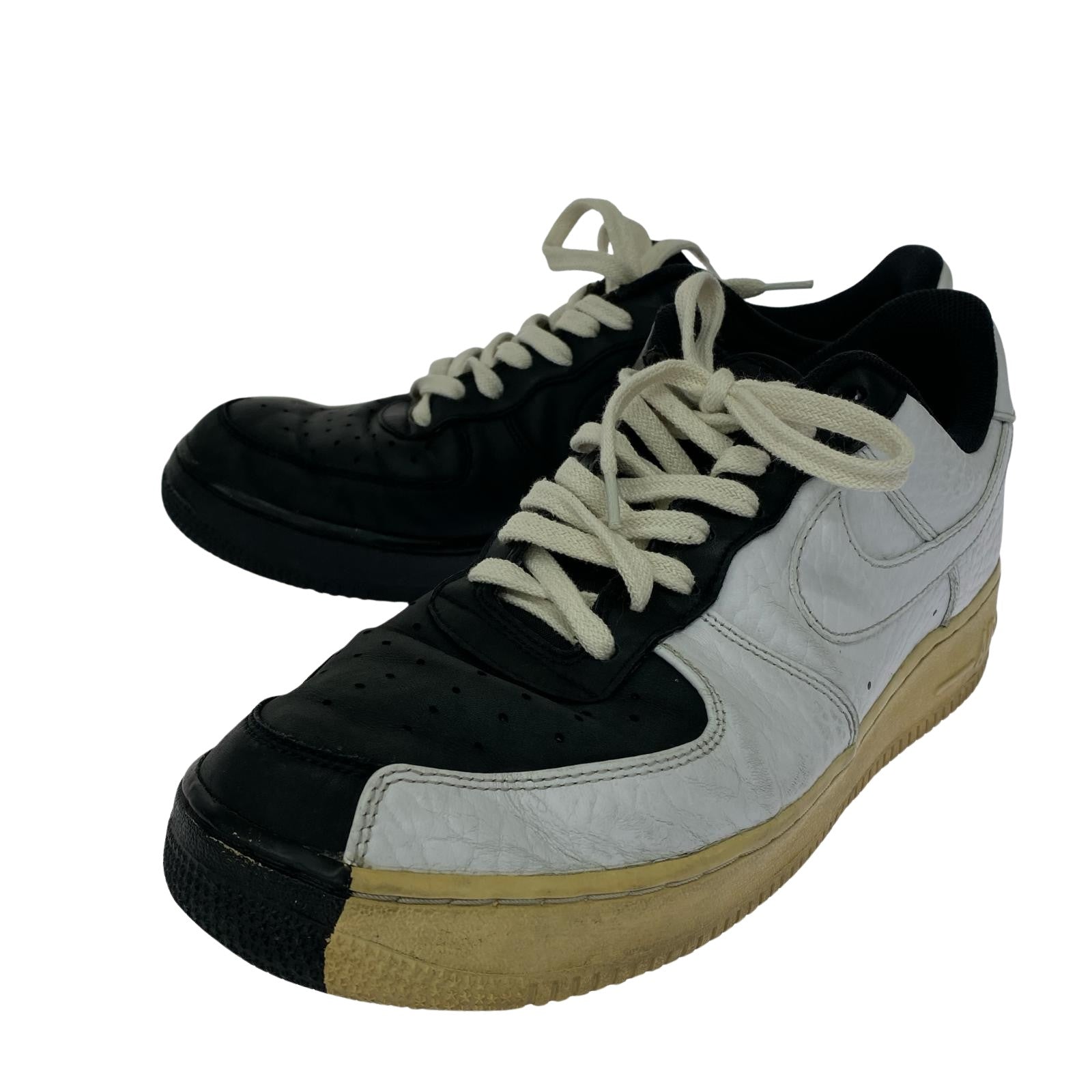 スニーカー Air Force 1 Low Split White Black（29.0） 29cm (US11 UK10 1/2 EU48)