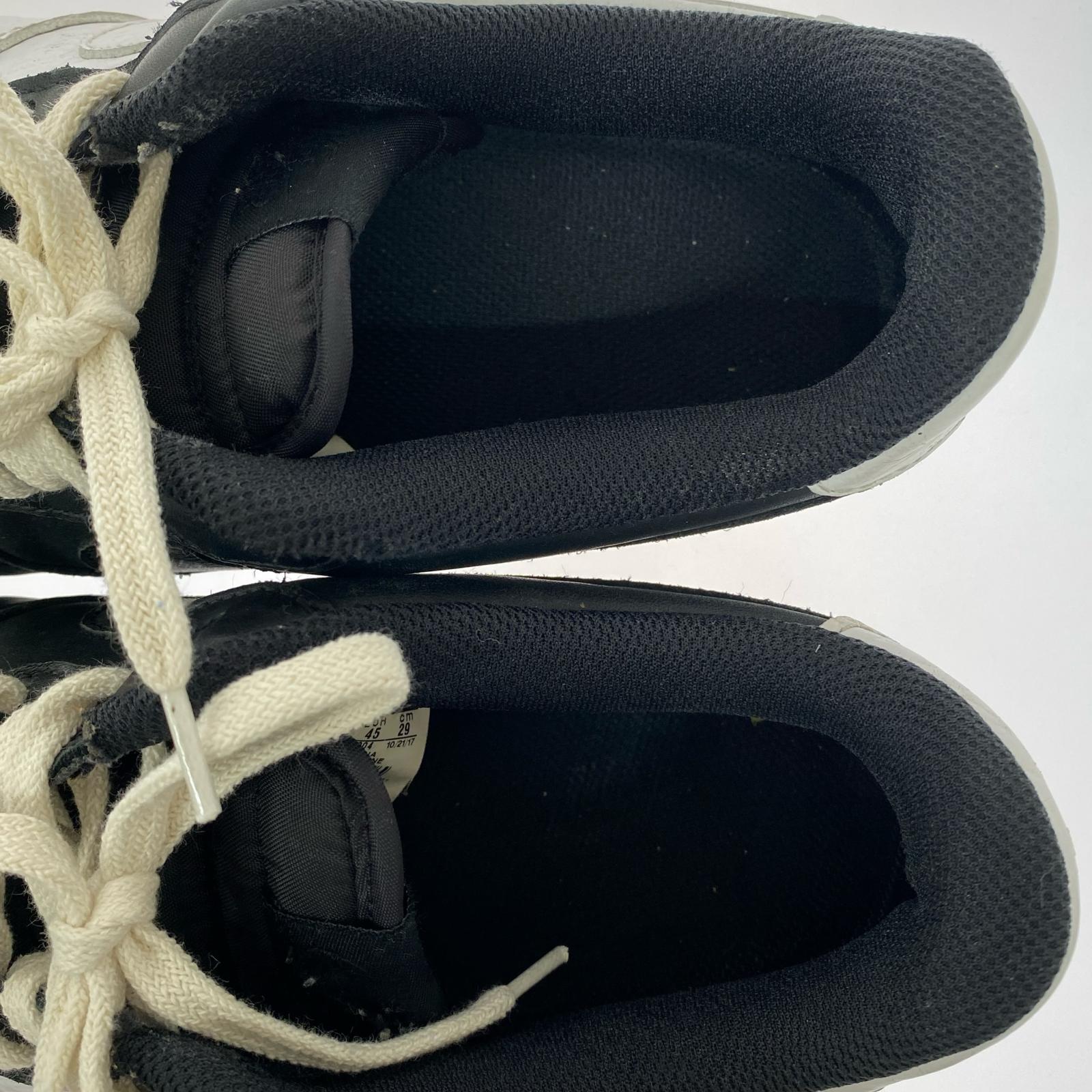 スニーカー Air Force 1 Low Split White Black（29.0） 29cm (US11 UK10 1/2 EU48)
