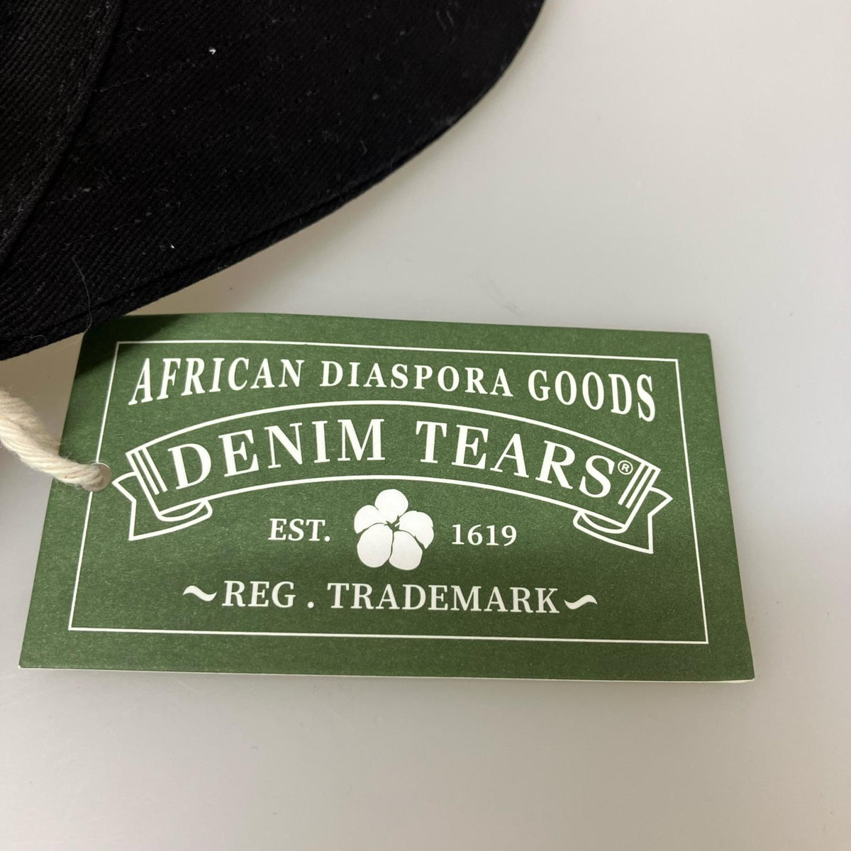 キャップ DENIM TEARS Virginia Cap BLK ブラック