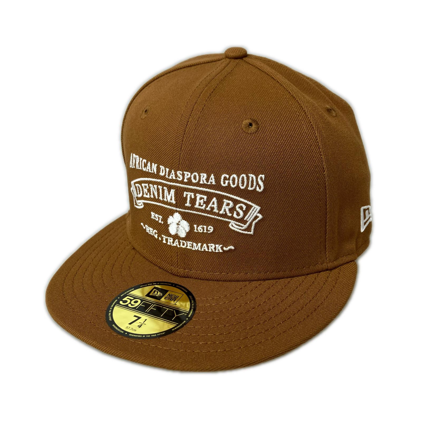 キャップ DENIM TEARS ADG New Era Hat BRN ブラウン
