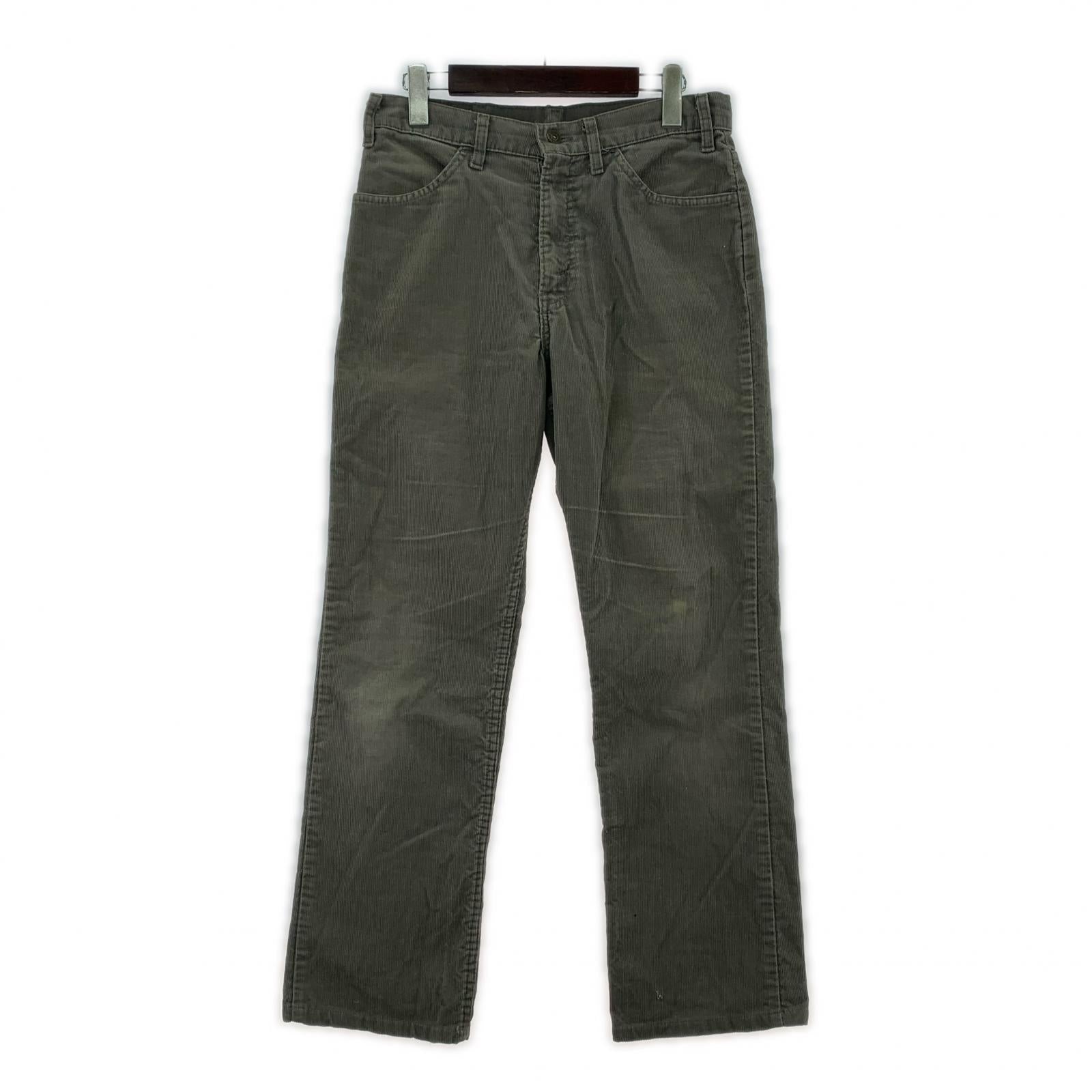 パンツ 80s コーデュロイパンツ 31 グレー