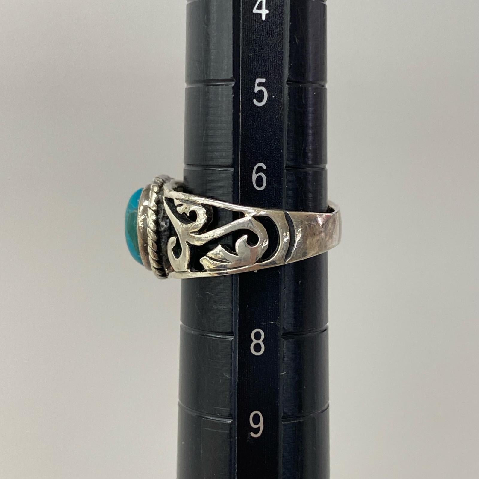 リング・指輪 SV925 石付リング 8号 シルバー