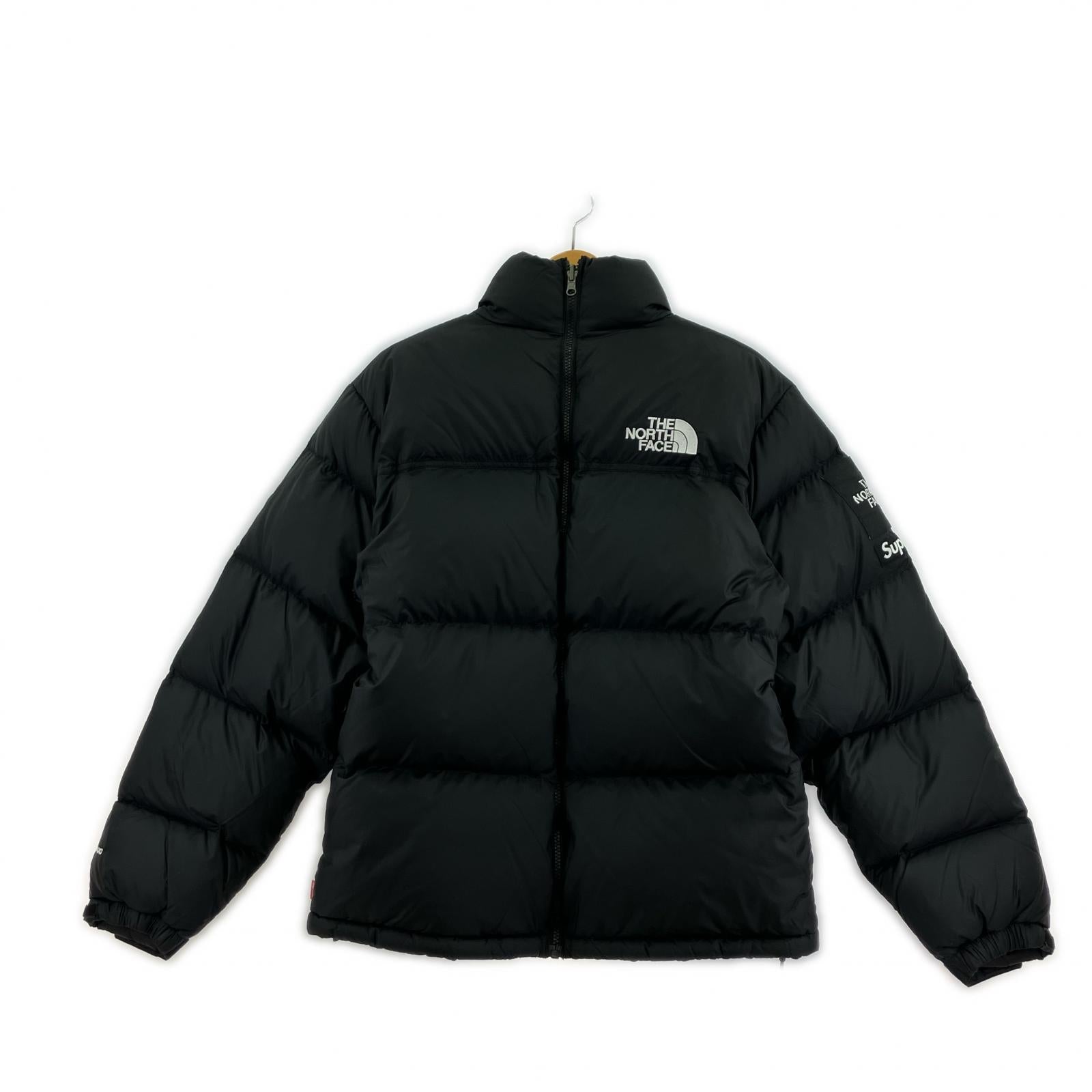 ダウンジャケット ×THE NORTH FACE/Split Nuptse Jacket/BLK S ブラック