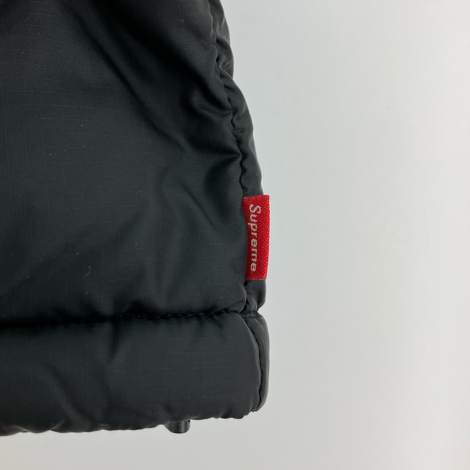ダウンジャケット ×THE NORTH FACE/Split Nuptse Jacket/BLK S ブラック