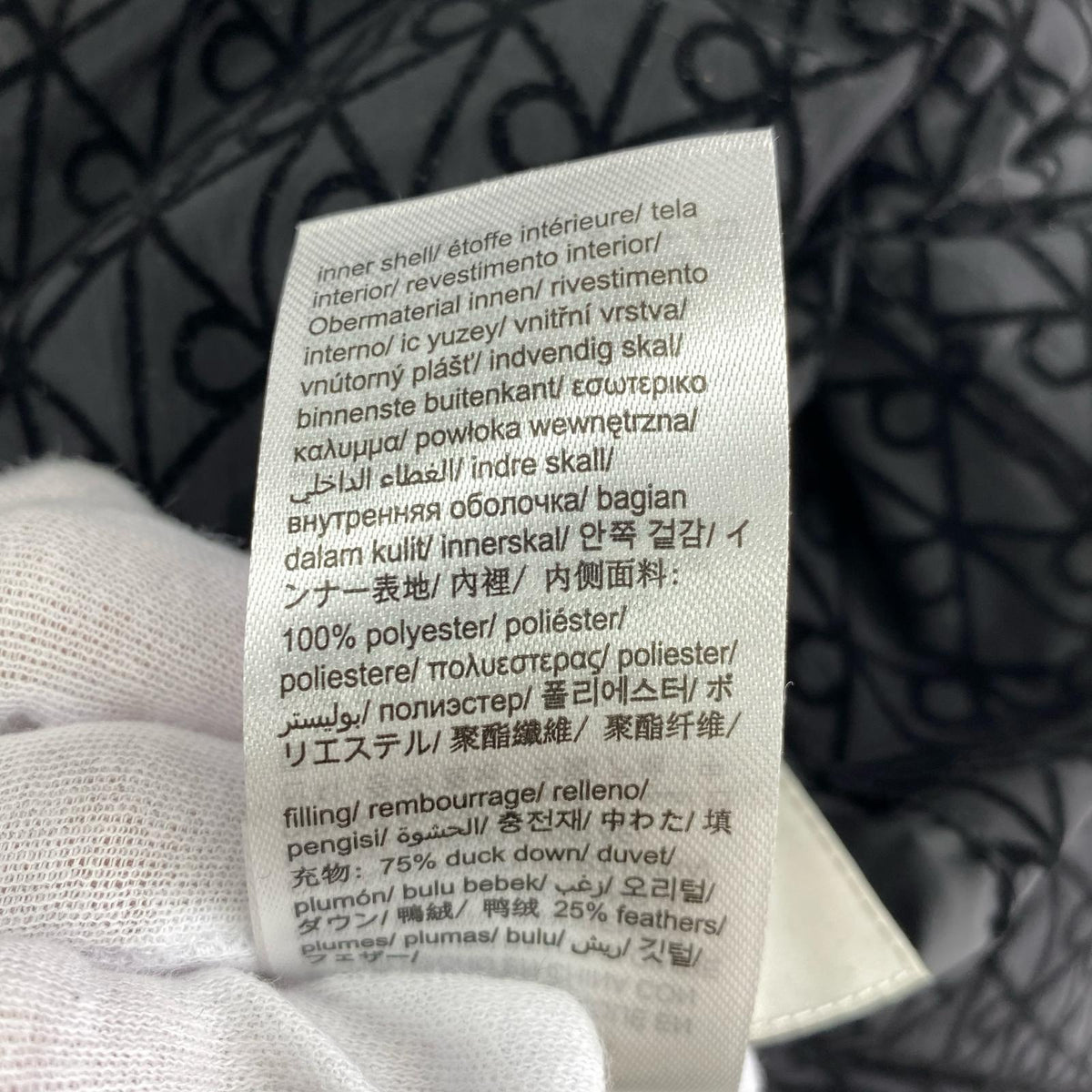 ダウンジャケット ﾘﾊﾞｰｼﾌﾞﾙﾀﾞｳﾝ BLK S S