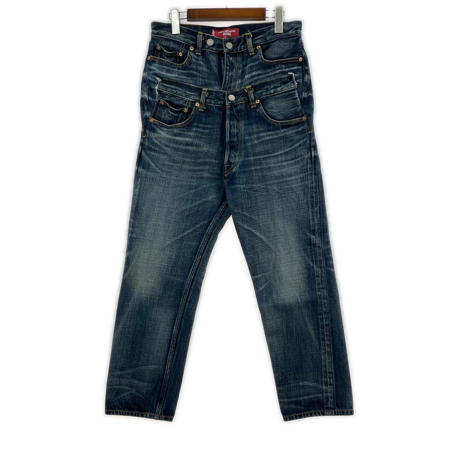 パンツ × LEVI'S 25SS ドッキングデニムパンツ S S ブルー