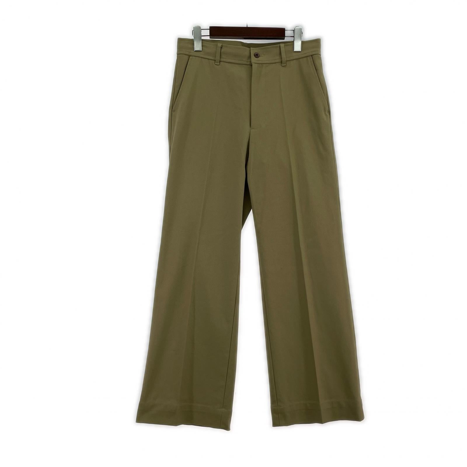 パンツ LE MELANGE 8513504 ノータックトラウザー ベージュ 2 ベージュ