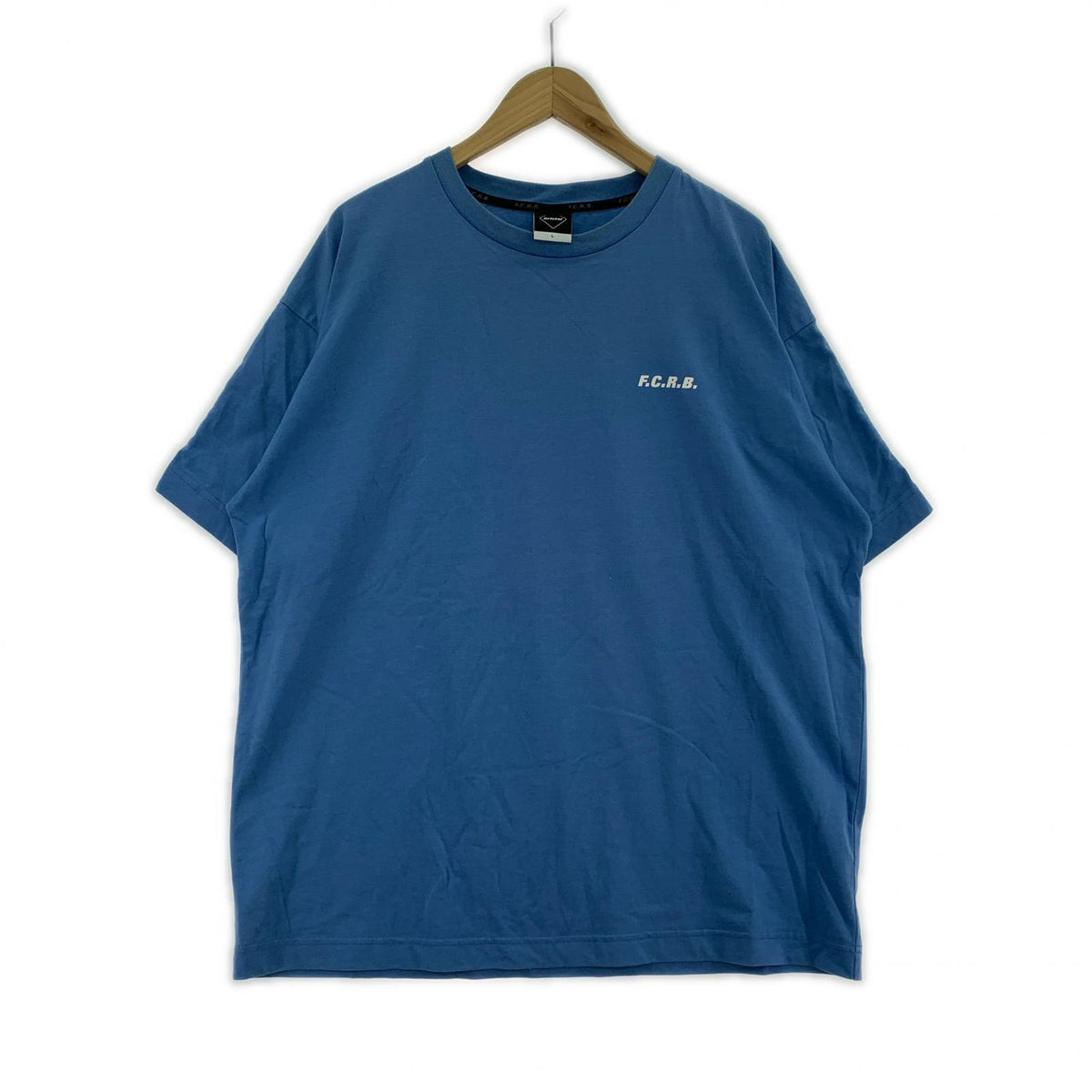 半袖Ｔシャツ LOGO WIDE TEE L ブルー