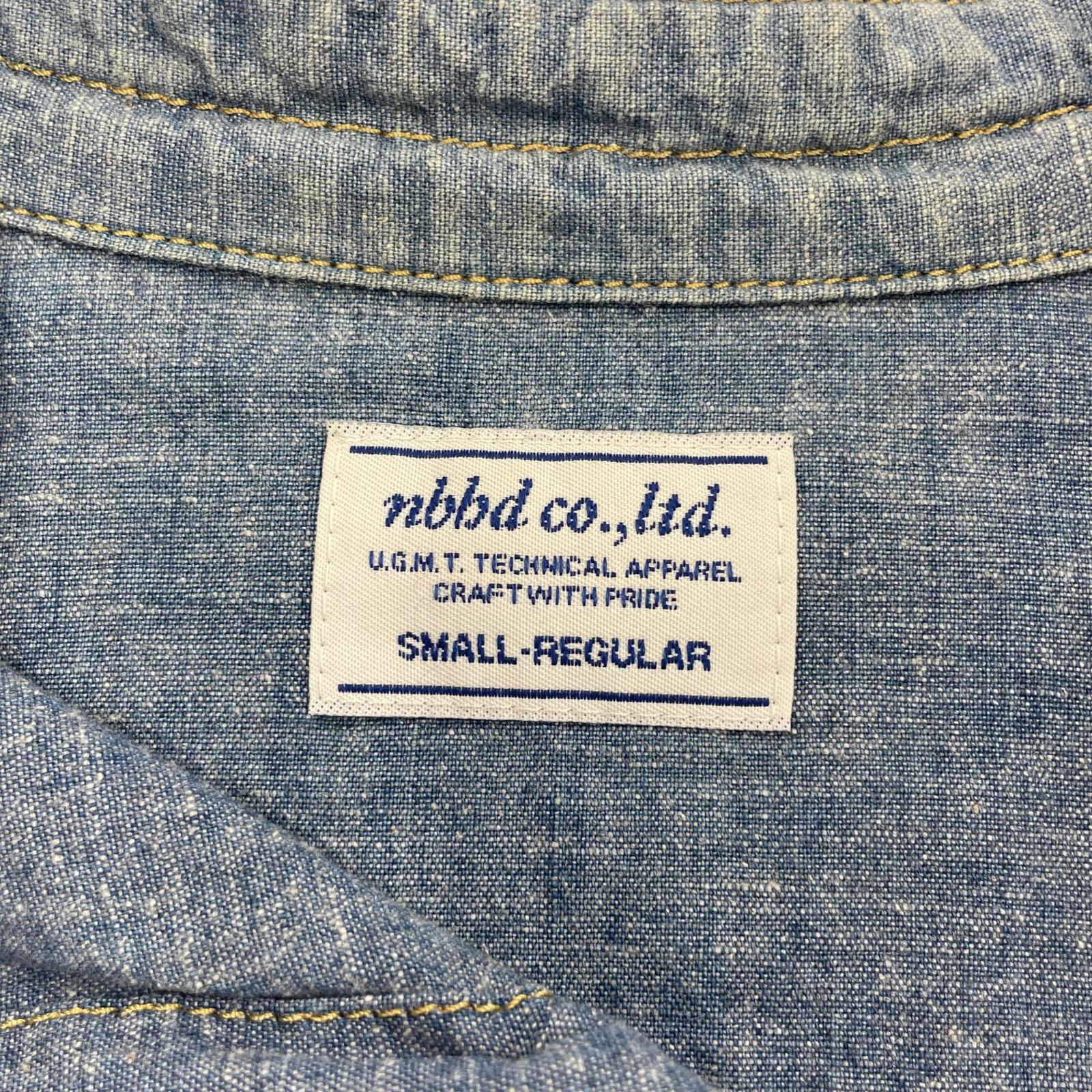 長袖シャツ NEIGHBORHOOD L/Sシャンブレーシャツ S ブルー