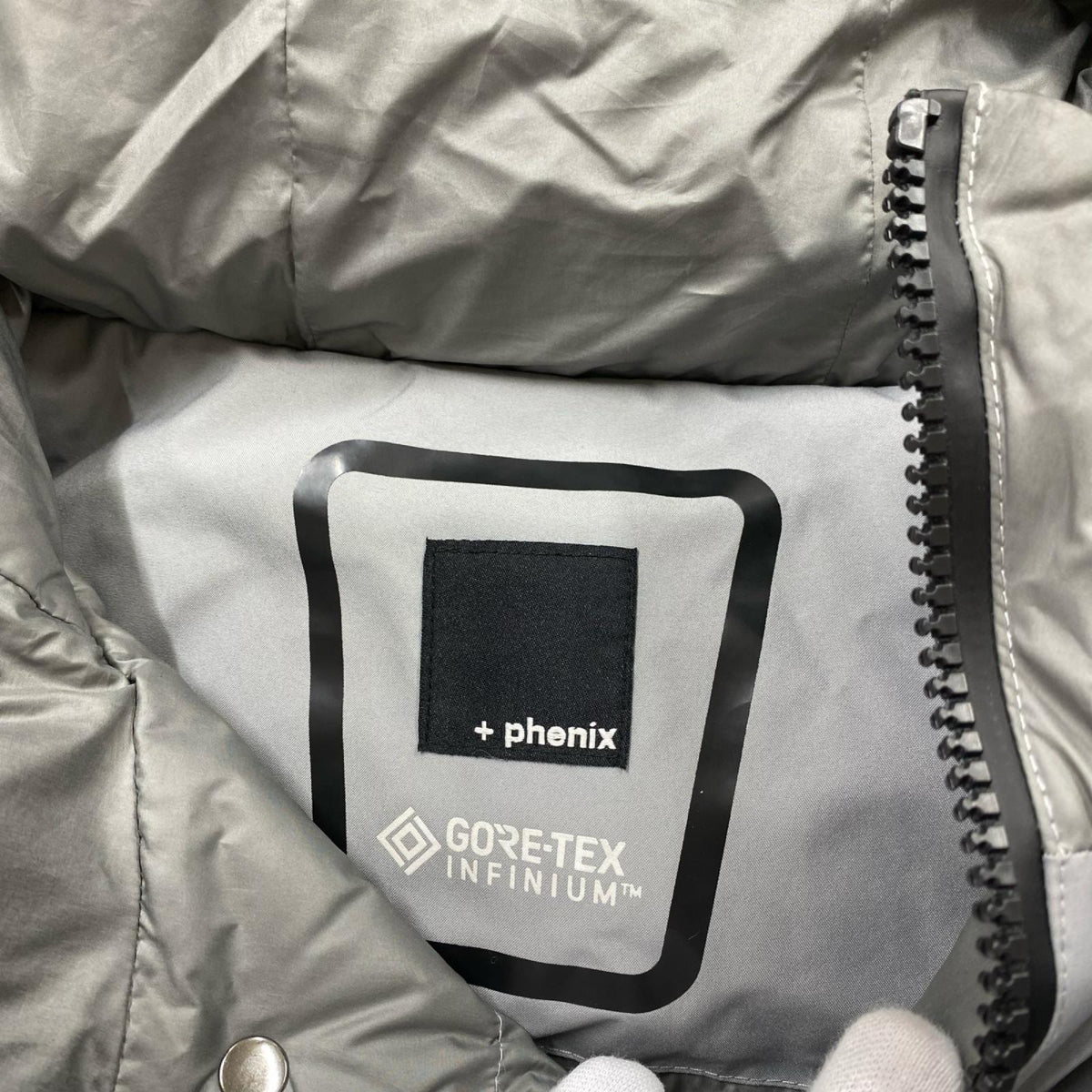 ダウンジャケット PHENIX GORE-TEX グレー S グレー