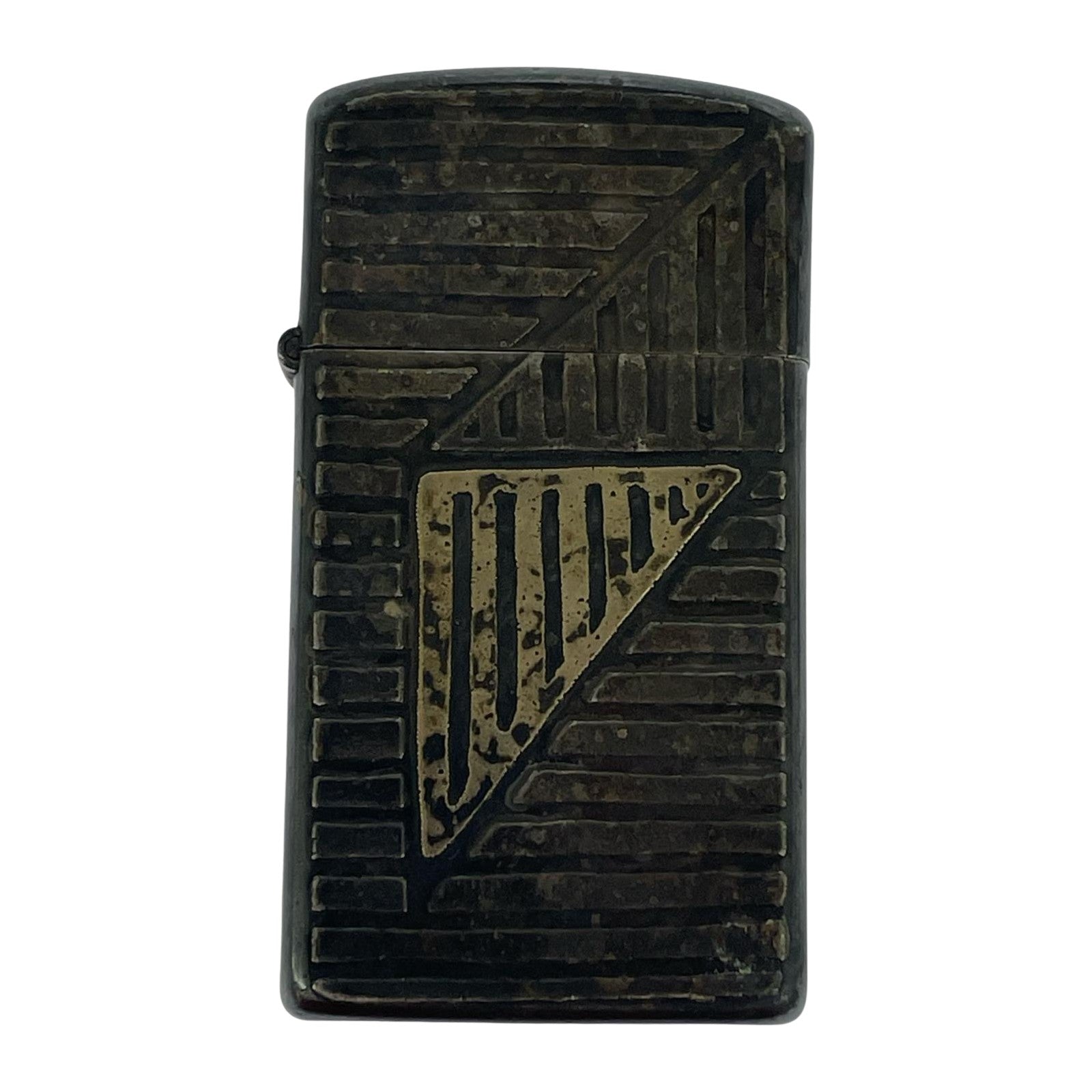 ライター ZIPPO 84年製 幾何学 スリム