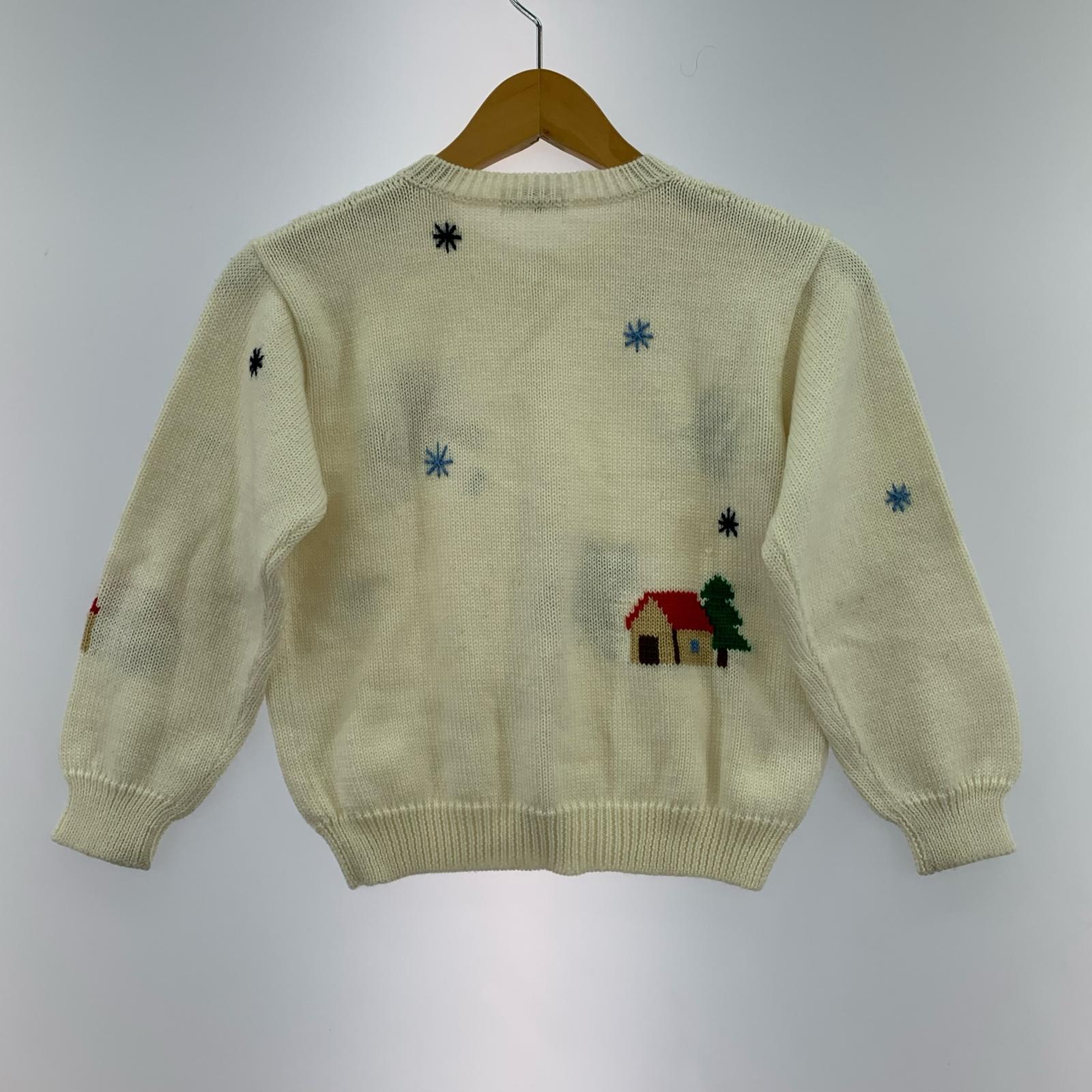 その他トップス familiar/ニットカーディガン/120/WHT ホワイト