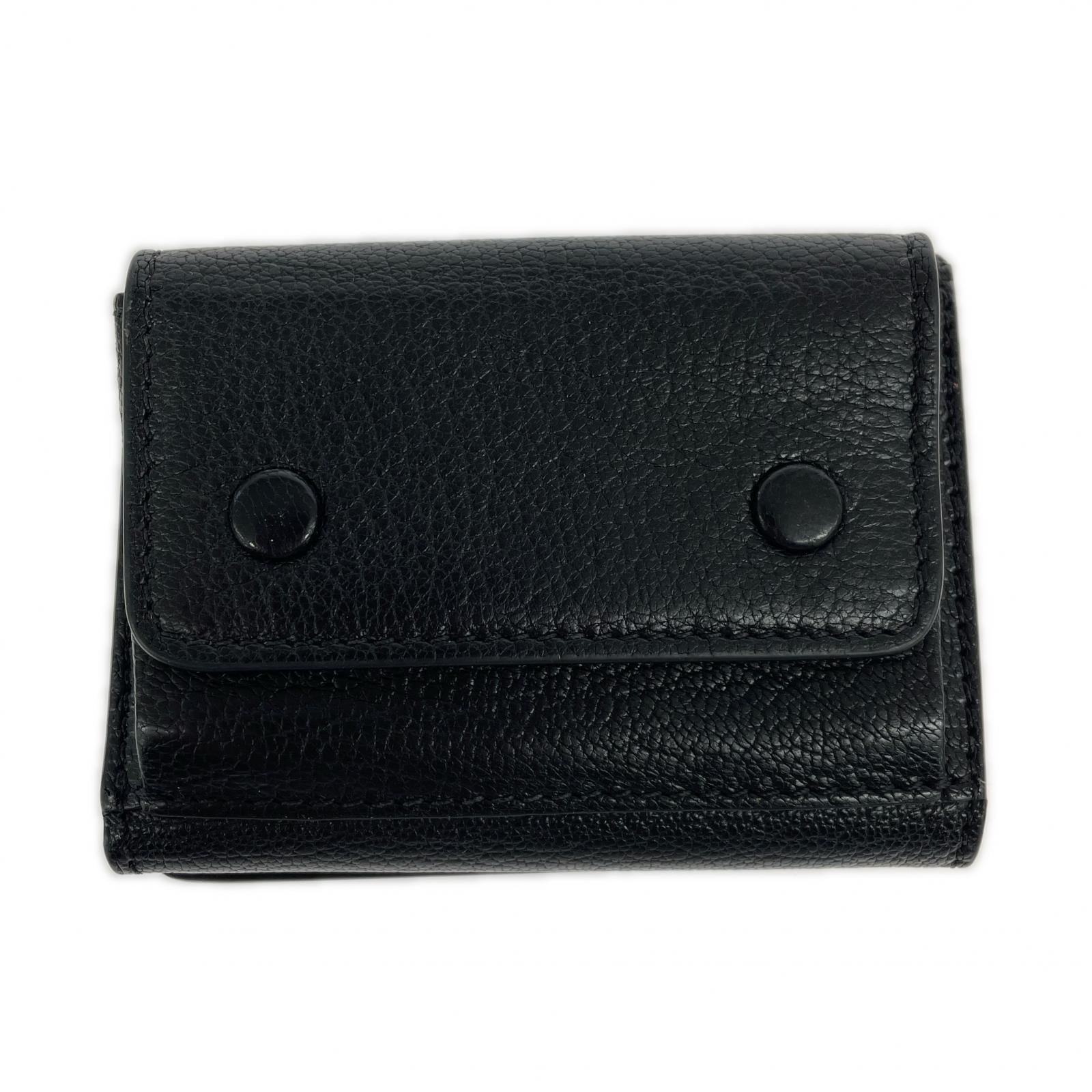 コンパクトウォレット MAISON MARGIELA コンパクトウォレット ブラック