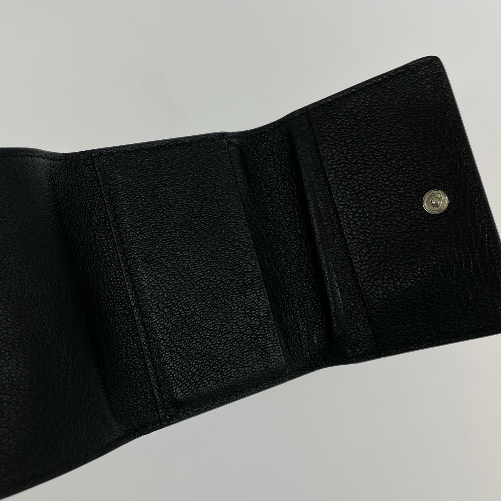 コンパクトウォレット MAISON MARGIELA コンパクトウォレット ブラック