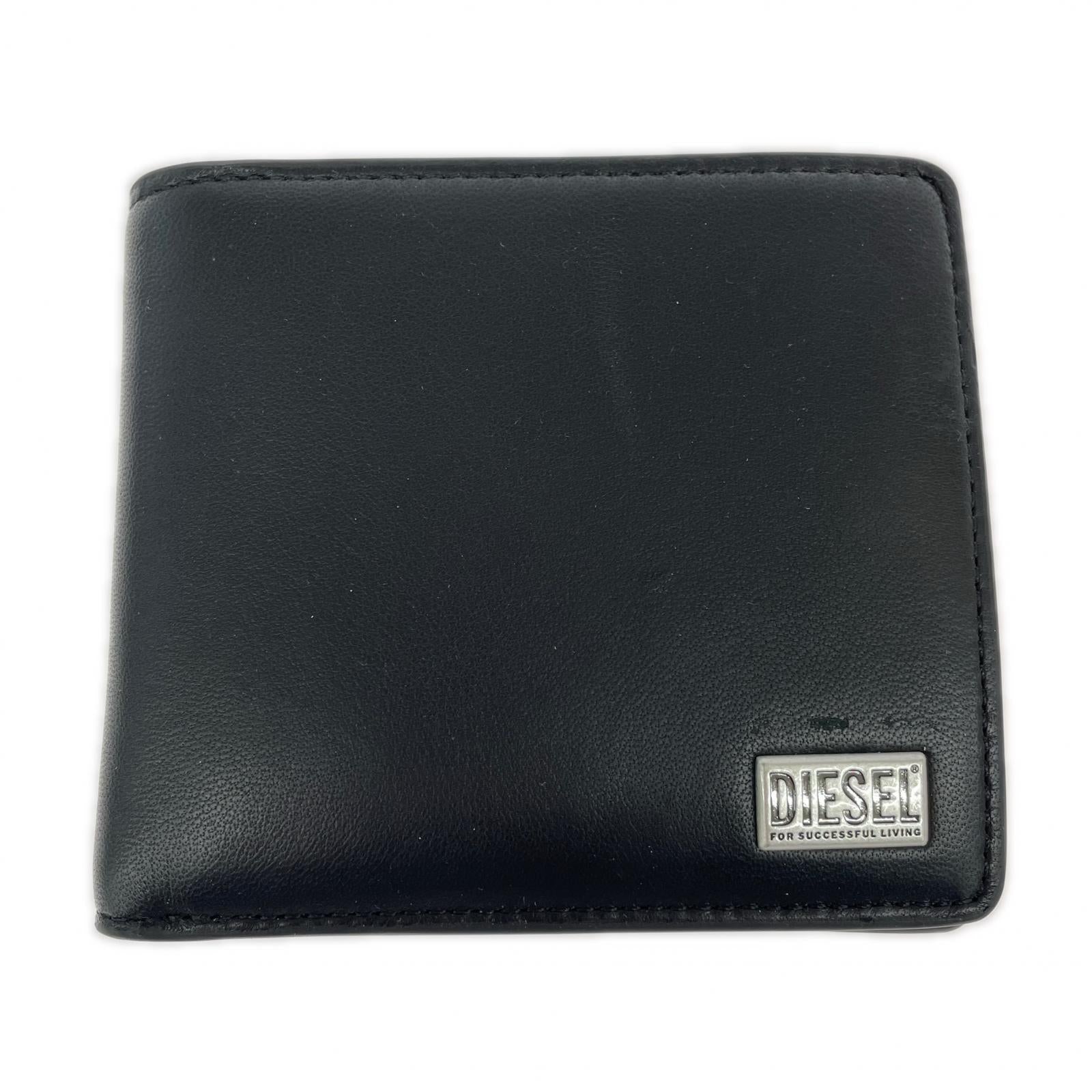 コンパクトウォレット DIESEL コンパクトウォレット ブラック