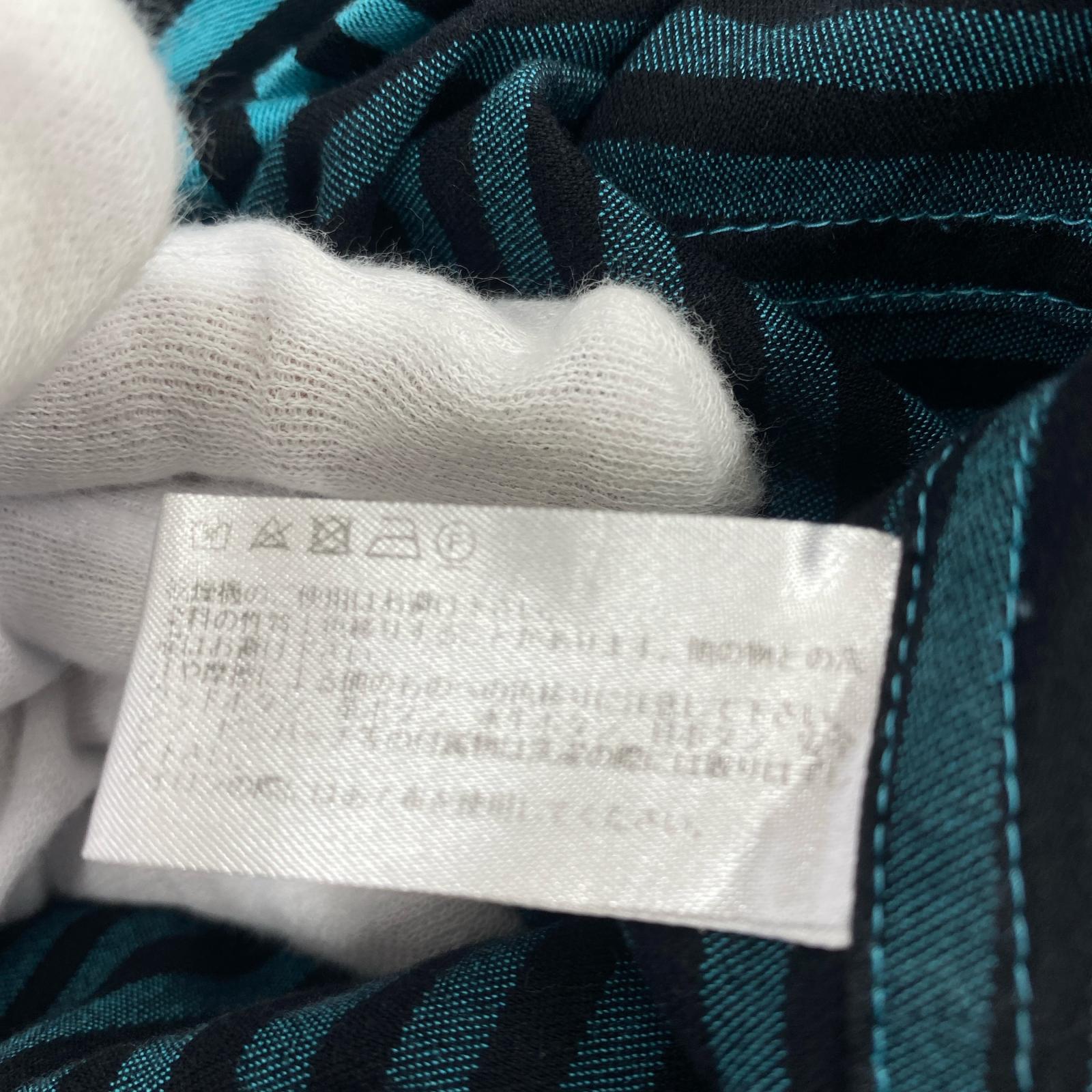 長袖シャツ ストライプシャツ