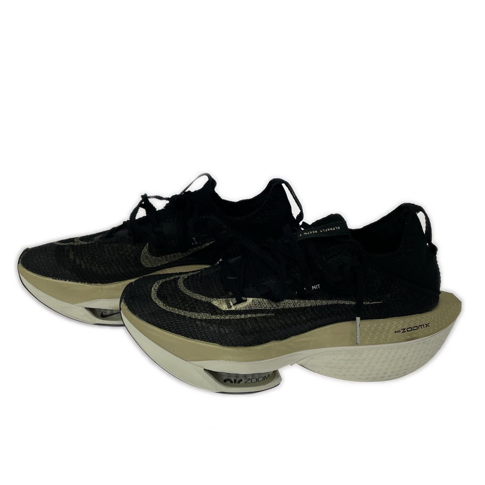 シューズ NIKE AIR ZOOM ALPAFLY NEXT% ２ 26.5cm ブラック