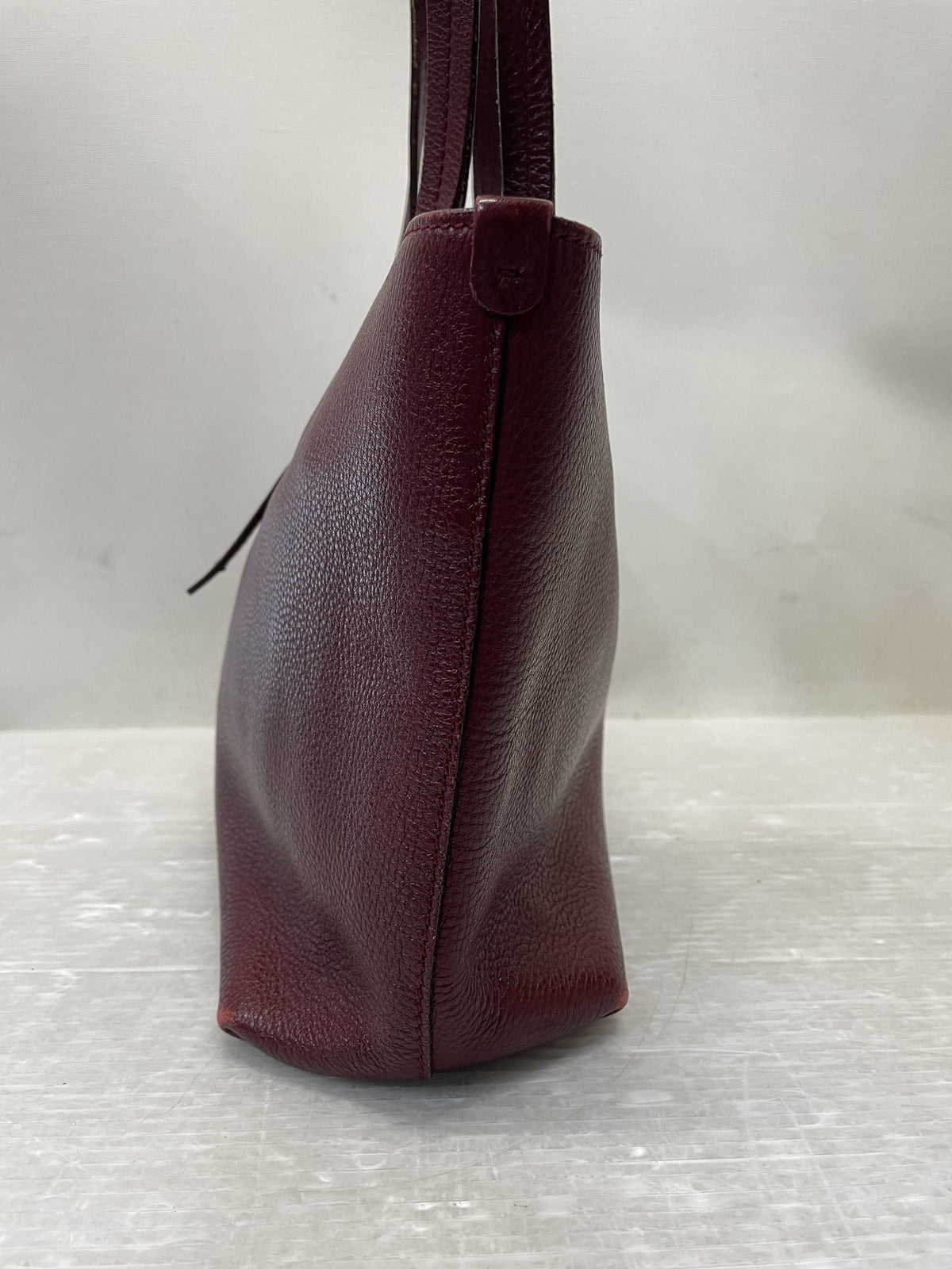 S.Ferragamo ガンチーニ レザーハンドバッグ レッド