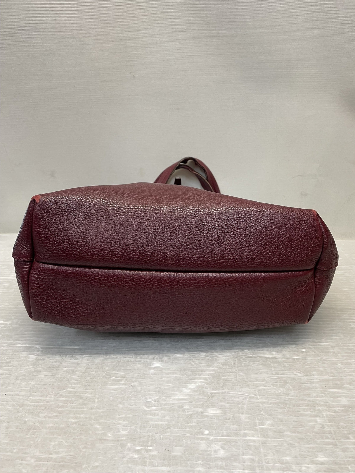 S.Ferragamo ガンチーニ レザーハンドバッグ レッド