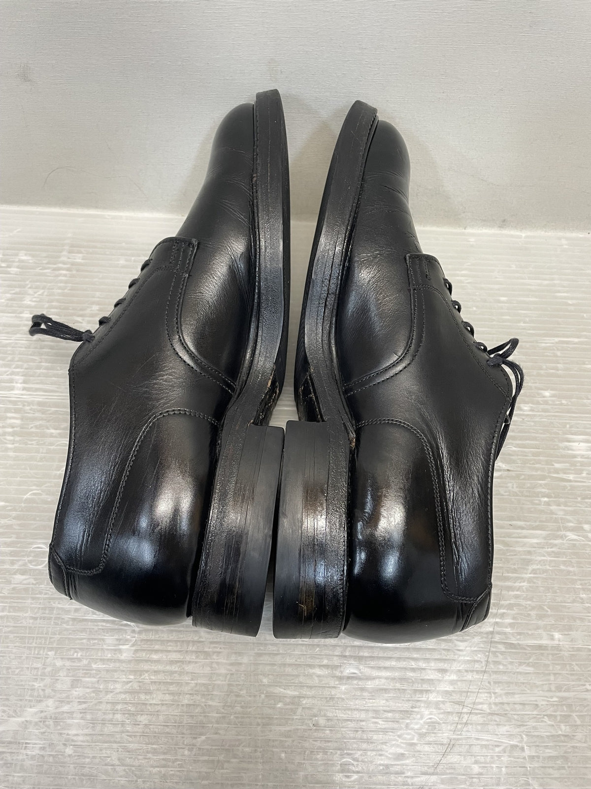 シューズ ALDEN×JOURNAL STANDARD別注 カーフレザー プレーントゥ レザーシューズ 7D 黒
