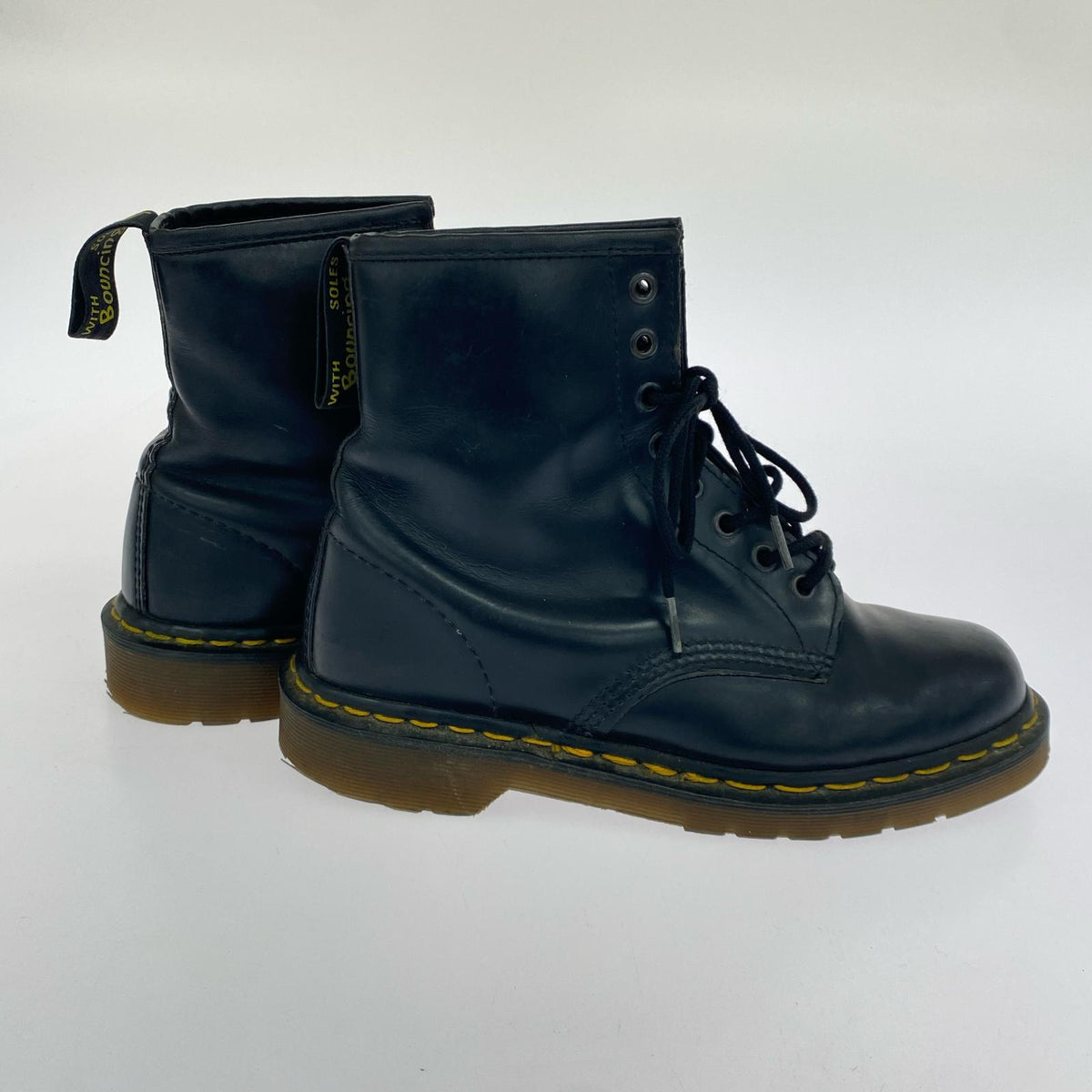 ブーツ MADE IN ENGLAND/8ホール/サイズ7 ブラック