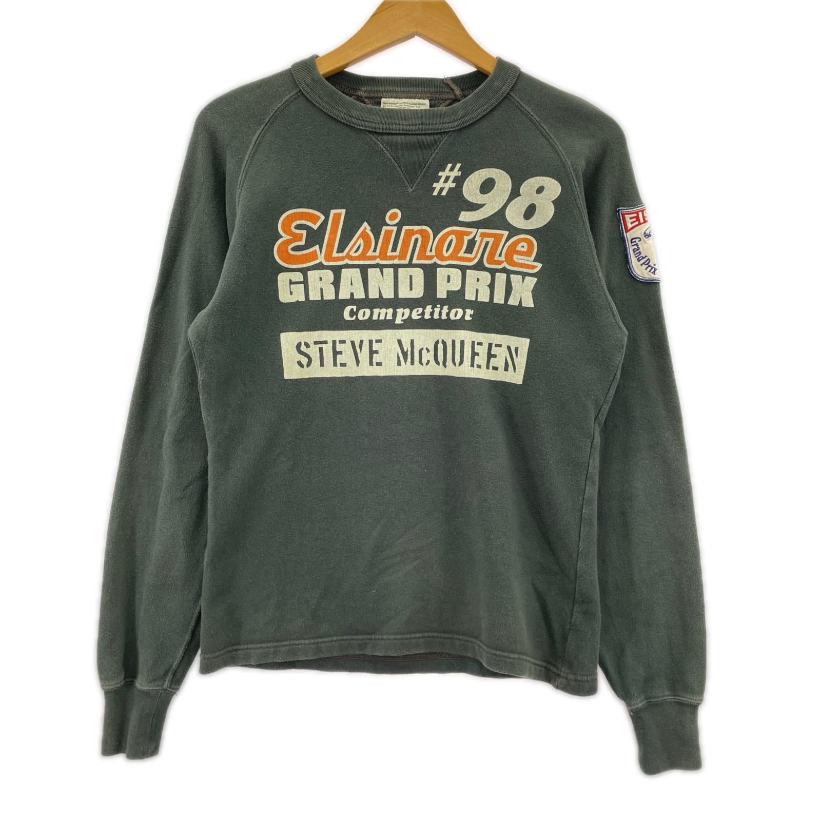 スウェット Steave McQueen/ｸﾞﾘｰﾝ/S S グリーン
