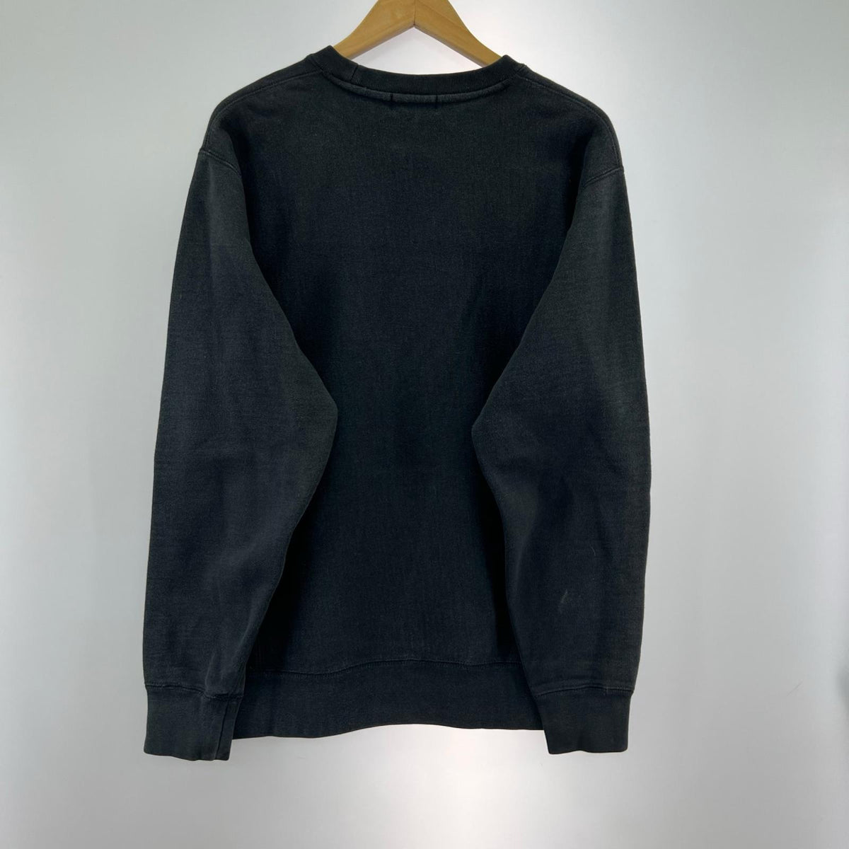 スウェット Embroidery Crewneck Sweat M ブラック