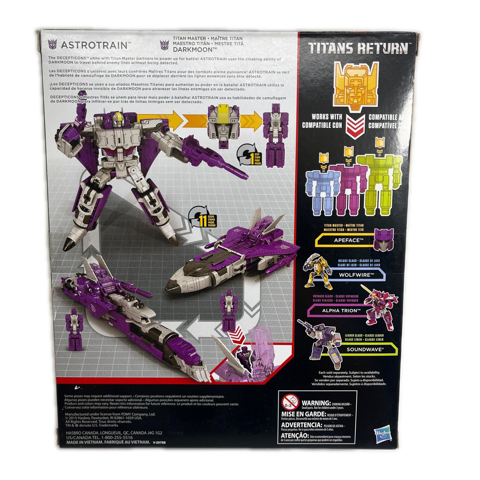 DARKMOON＆ASTROTRAIN ダークムーン＆アストロトレイン トランスフォーマー フィギュア/グッズ