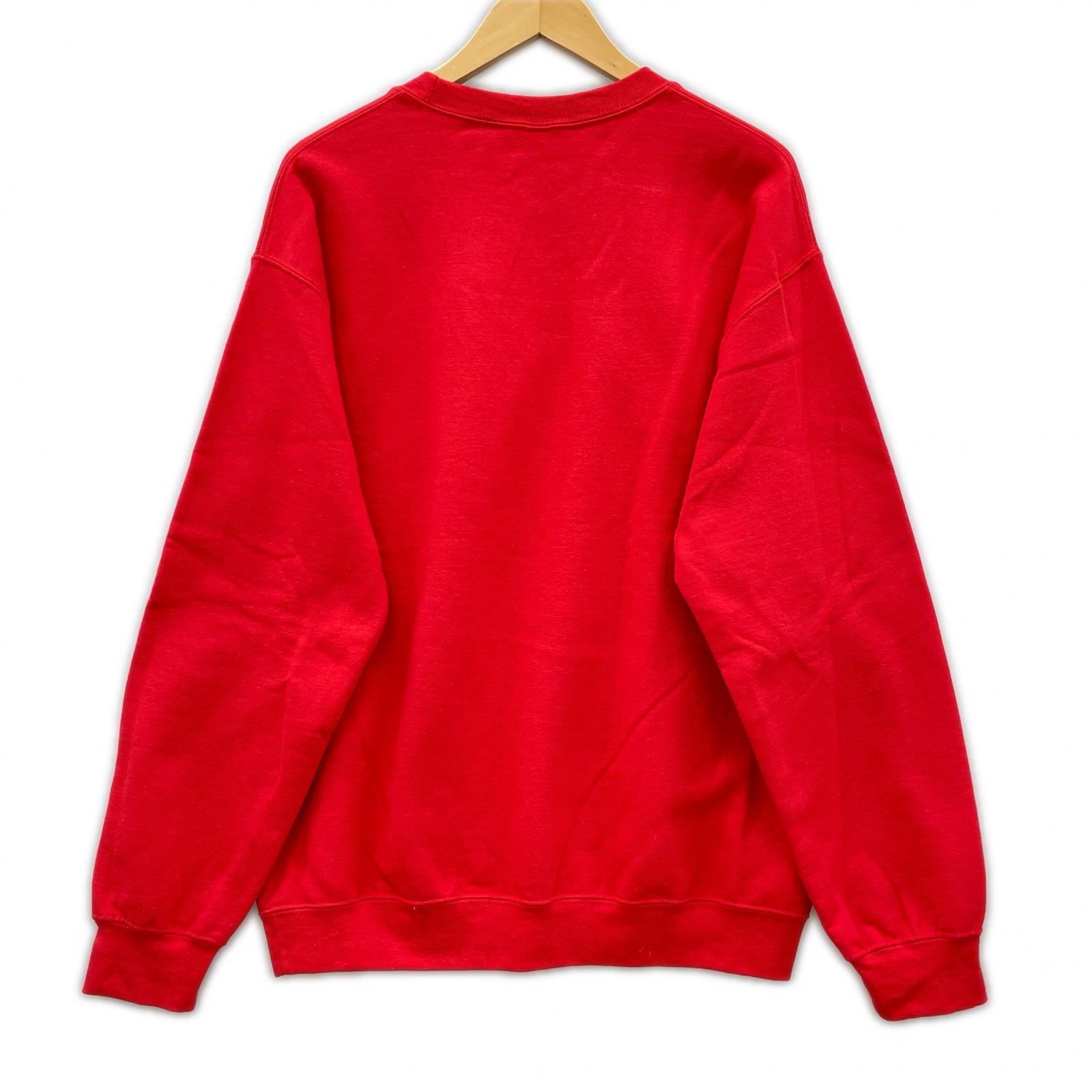 スウェット STRENGER THINGS WSQK スウェット　赤（M） M レッド