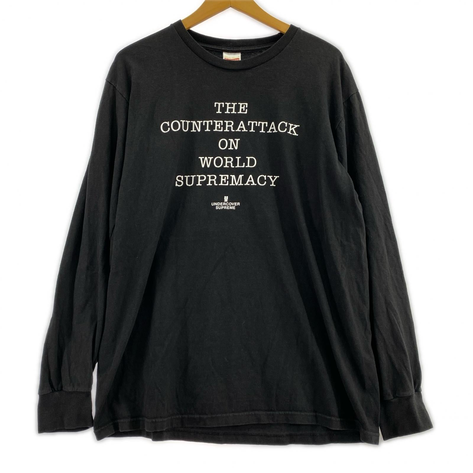 長袖Ｔシャツ Supreme ×UNDERCOVER PublicEnemy L/S TEE M M ブラック