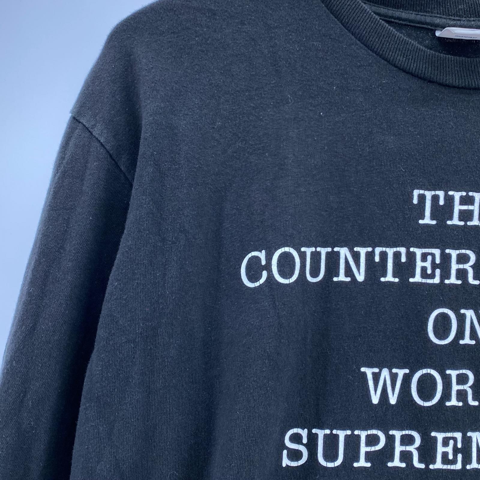 長袖Ｔシャツ Supreme ×UNDERCOVER PublicEnemy L/S TEE M M ブラック