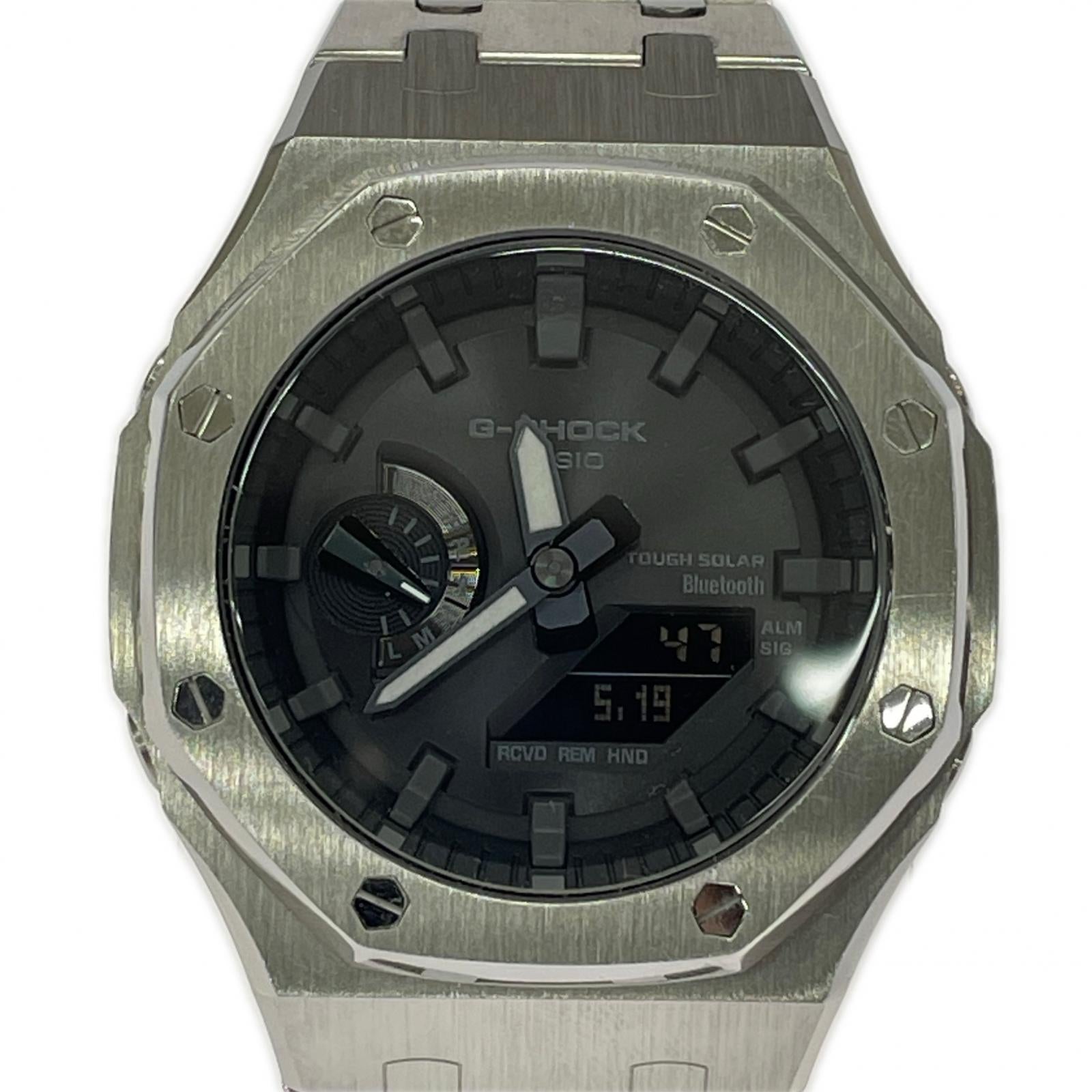 腕時計 タフソーラー 腕時計 GM-B2100SD-1AJF カスタム